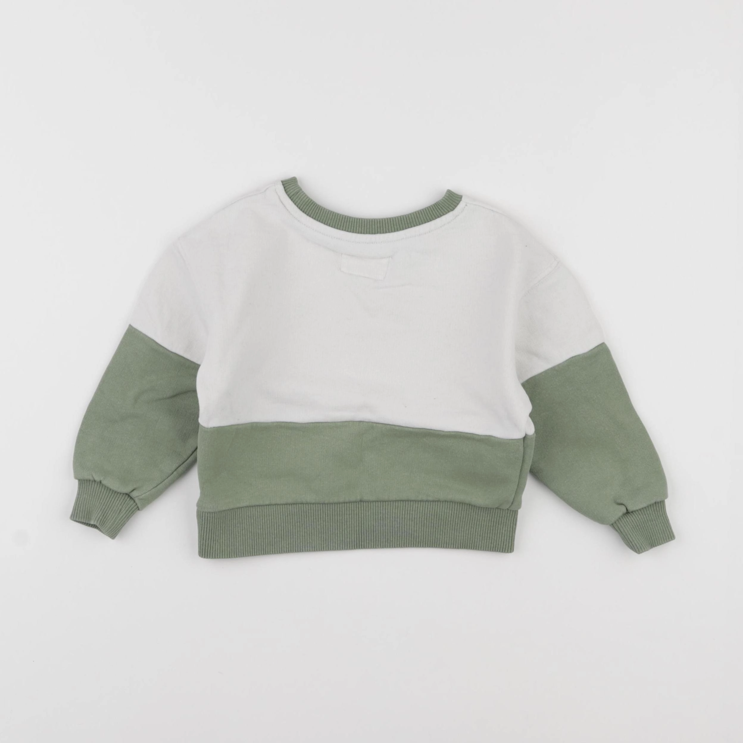 Frangin Frangine - sweat vert - 12/18 mois