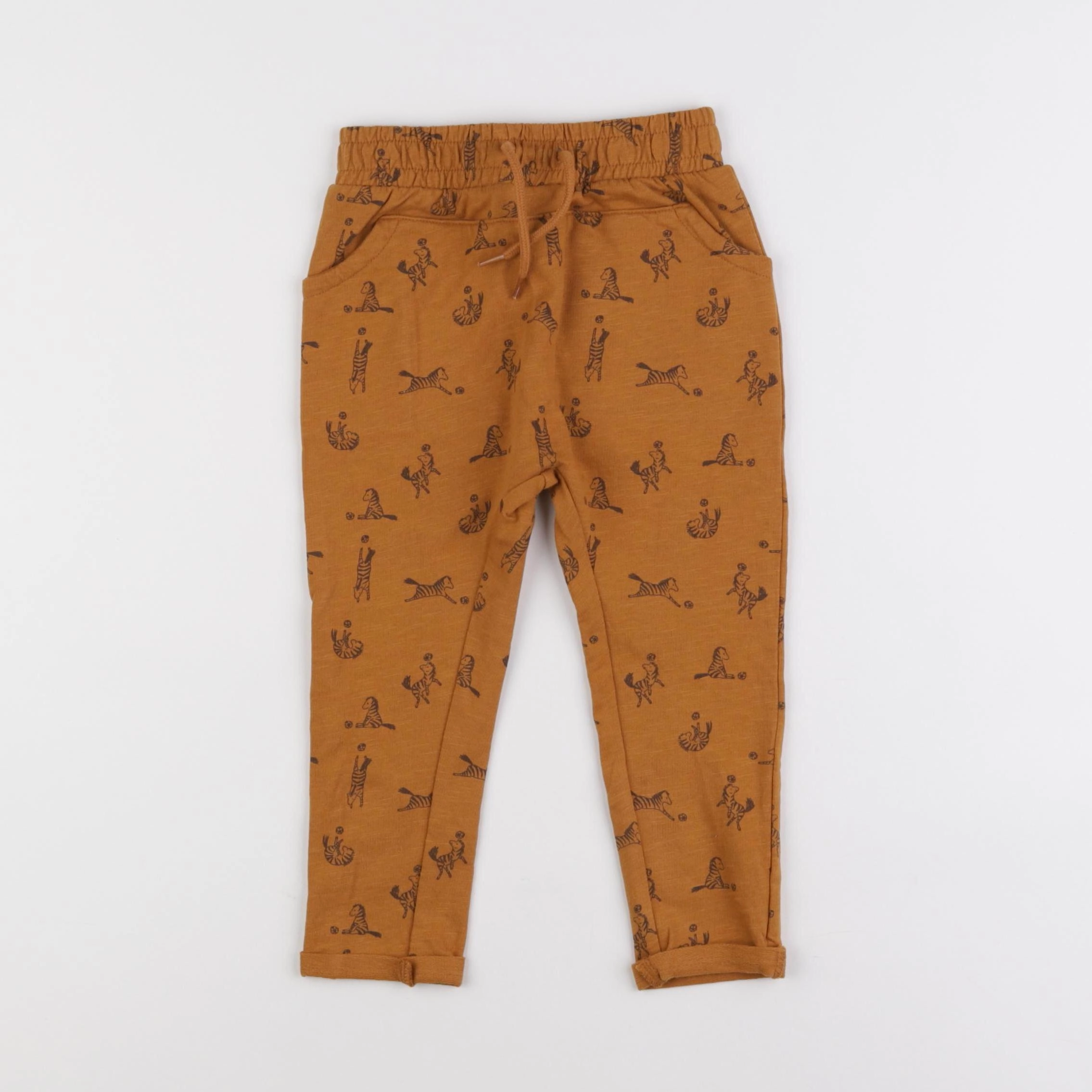 Vertbaudet - jogging marron - 2 ans