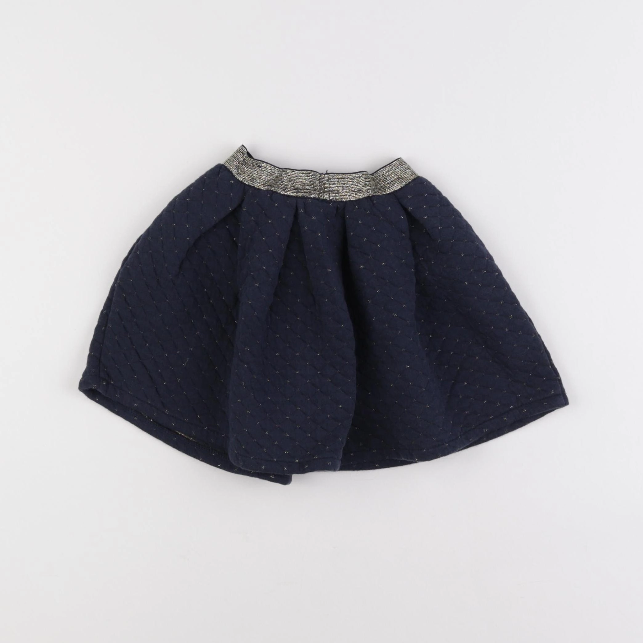 Vertbaudet - jupe bleu - 4 ans