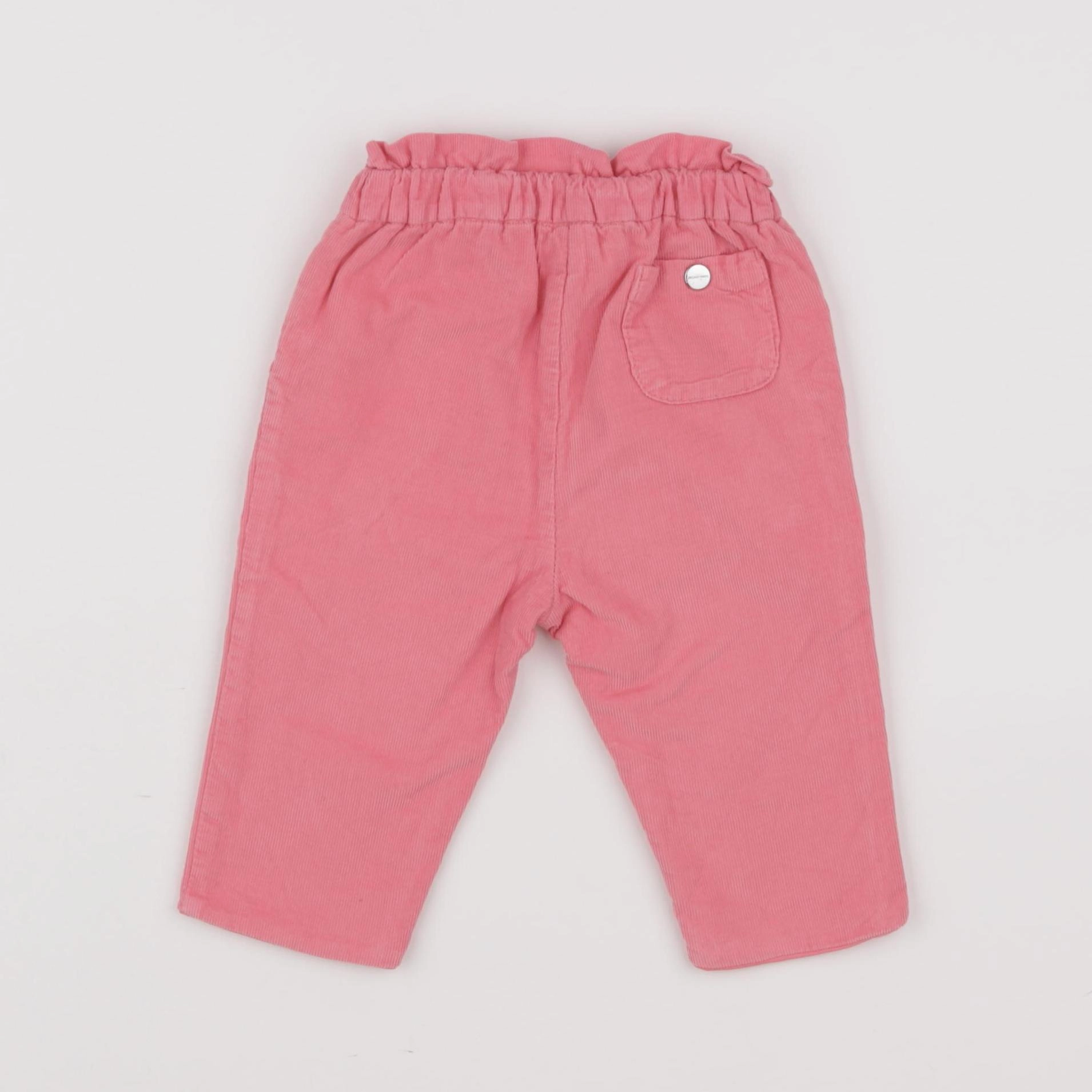 Jacadi - pantalon doublé rose - 6 mois