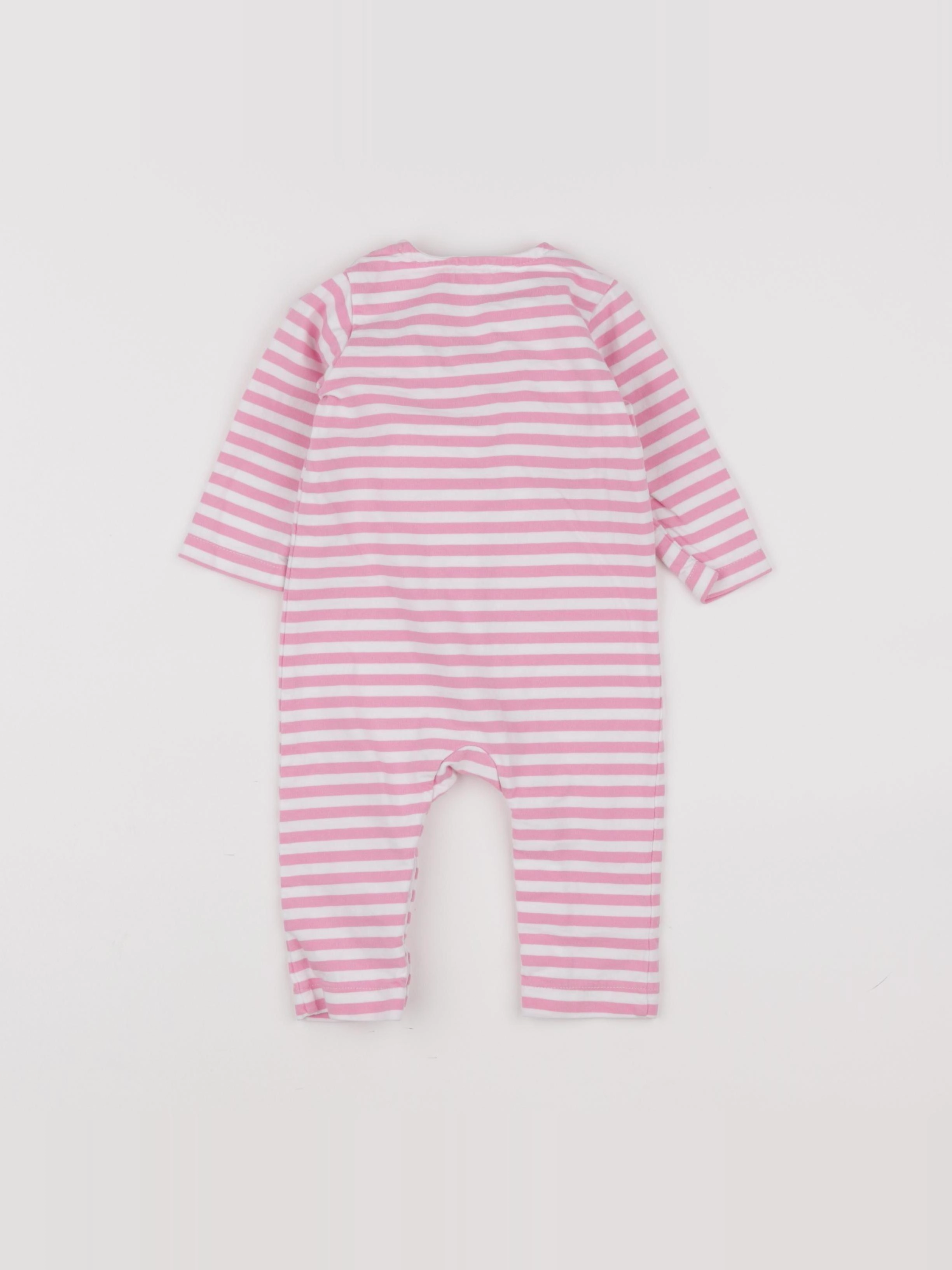 Jacadi - combinaison rose - 6 mois