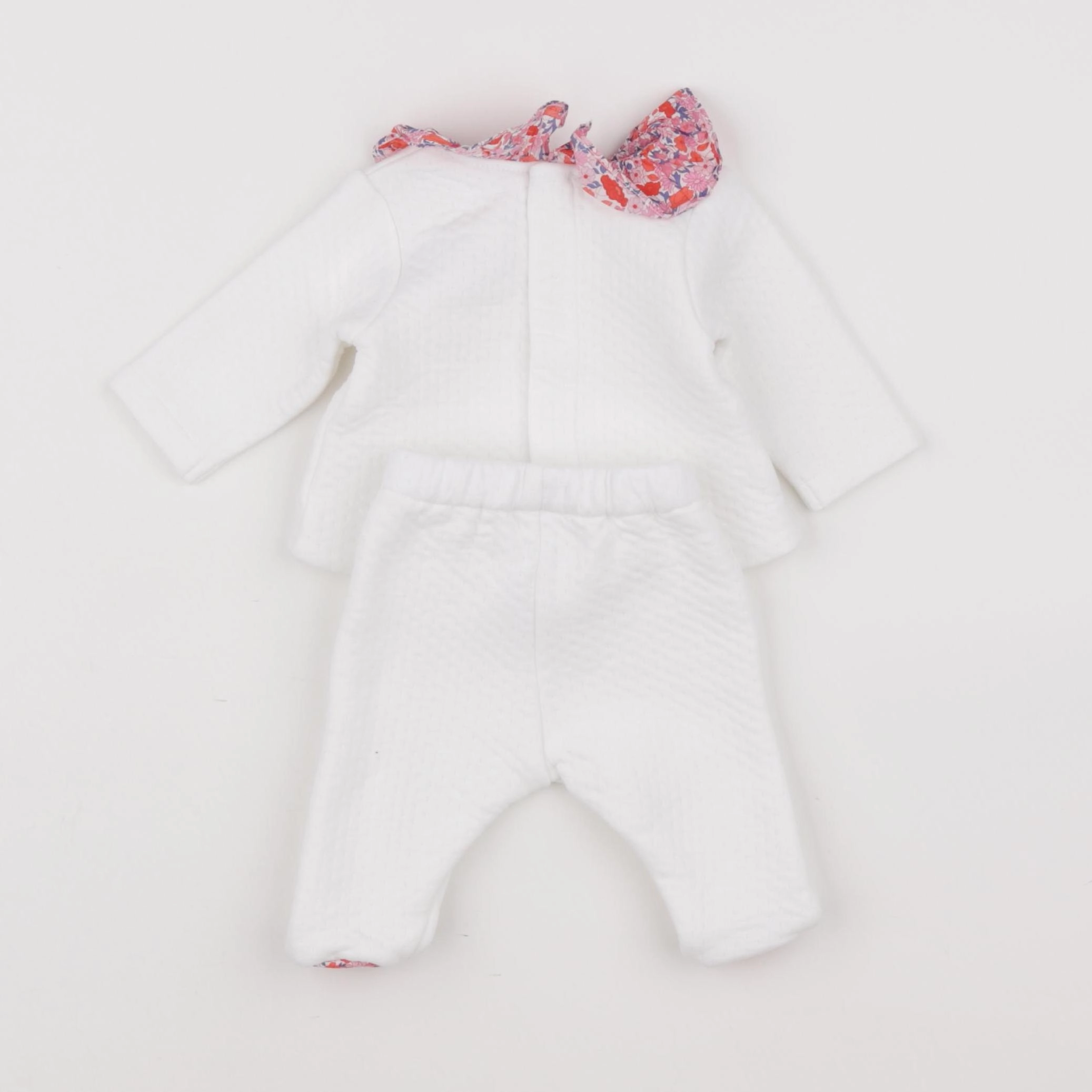 Jacadi - ensemble blanc - 6 mois
