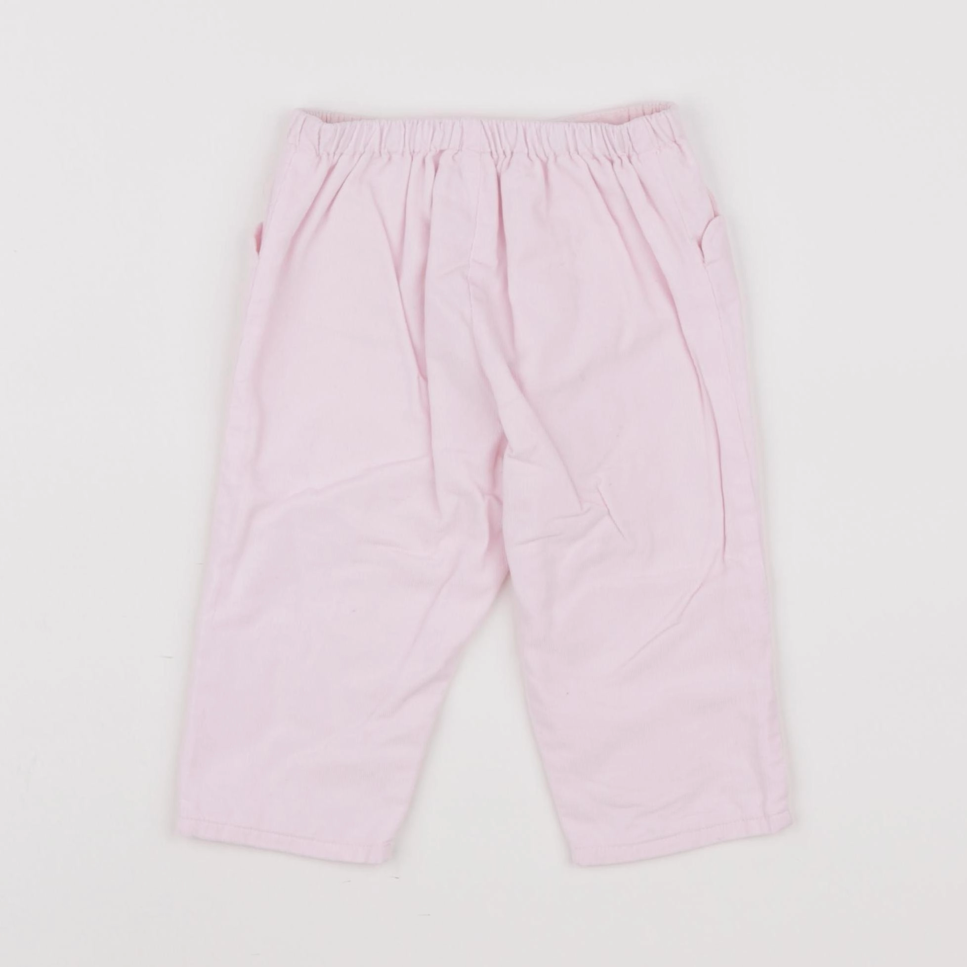 Jacadi - pantalon doublé rose - 12 mois