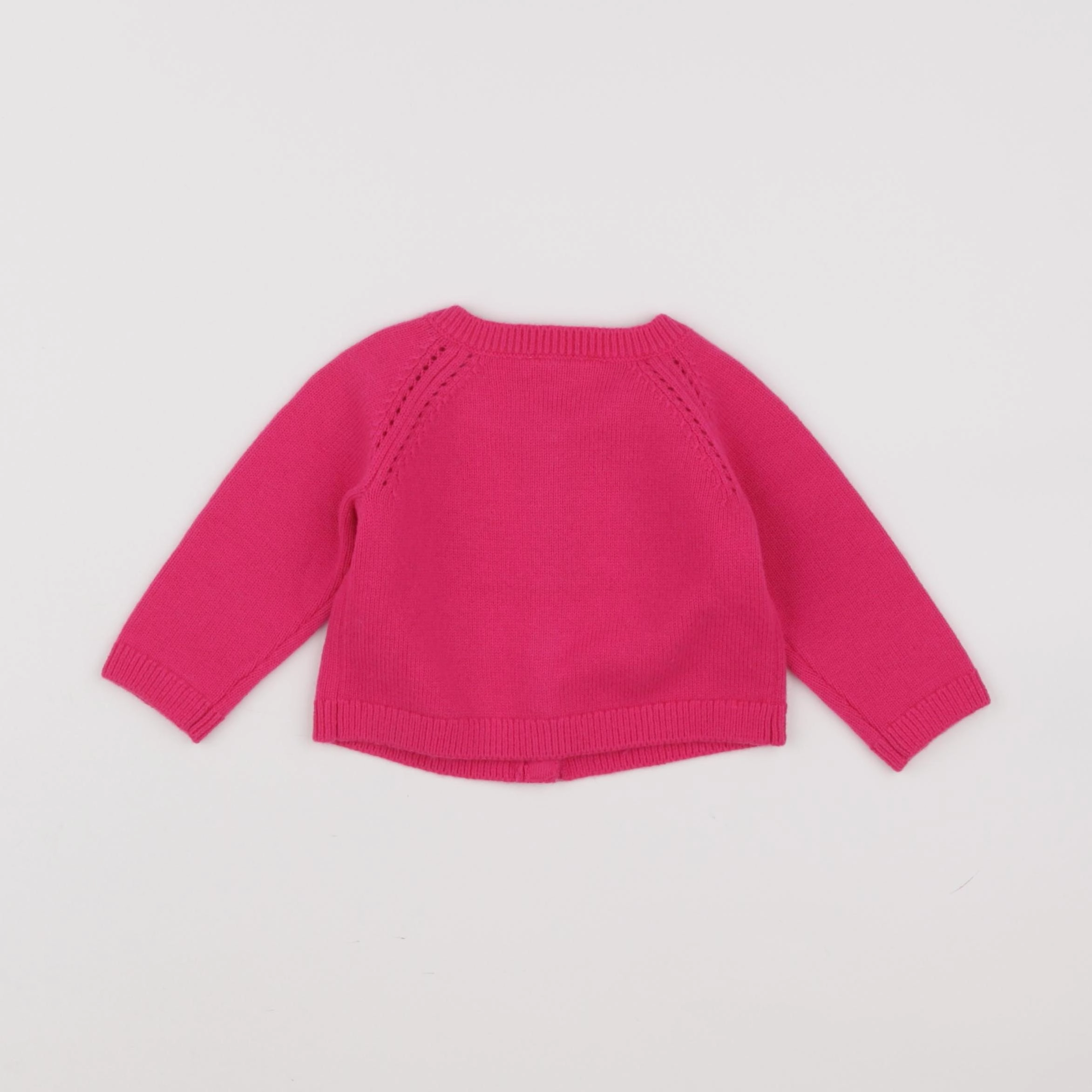 Jacadi - gilet rose - 6 mois