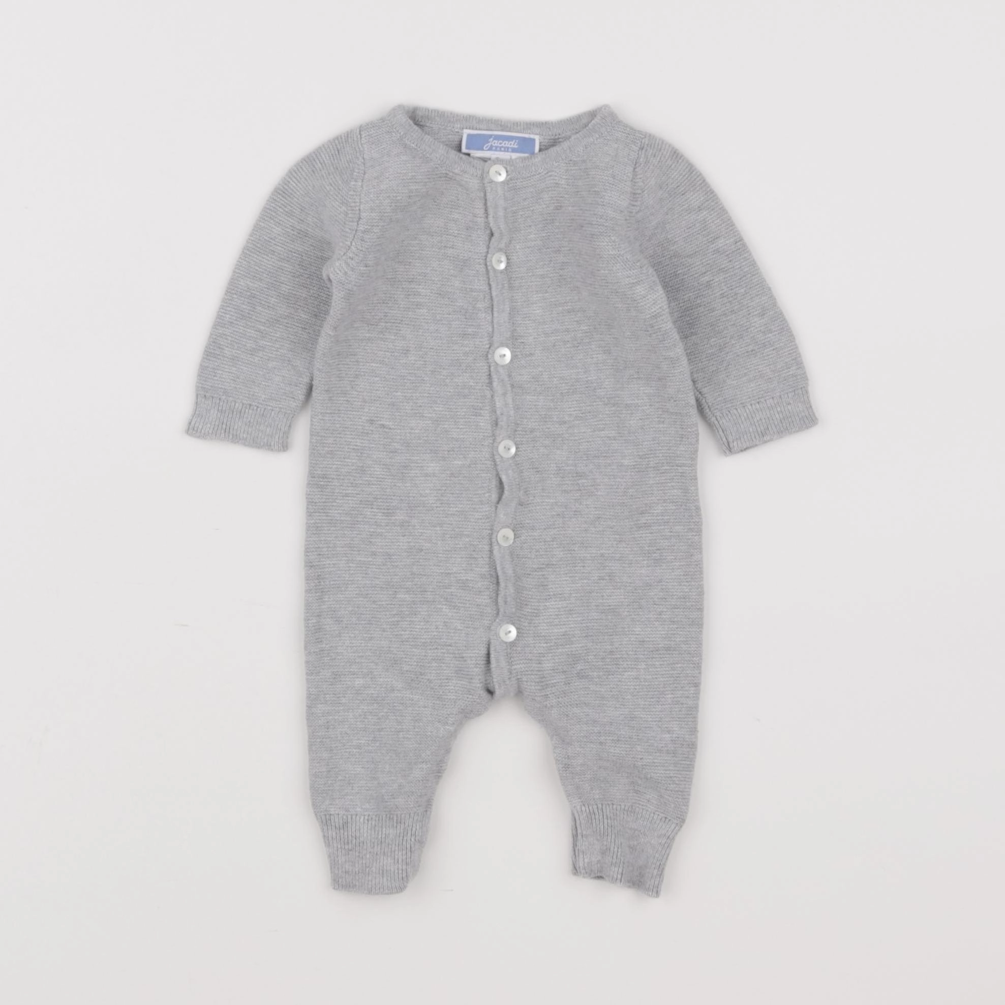 Jacadi - combinaison gris - 0 mois