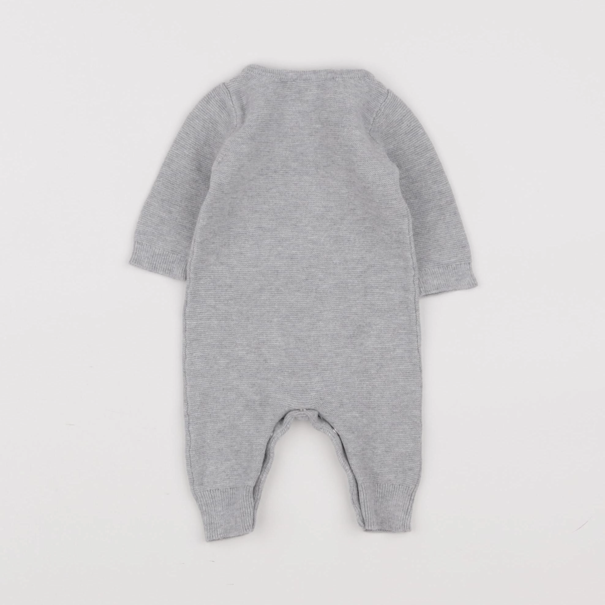 Jacadi - combinaison gris - 0 mois