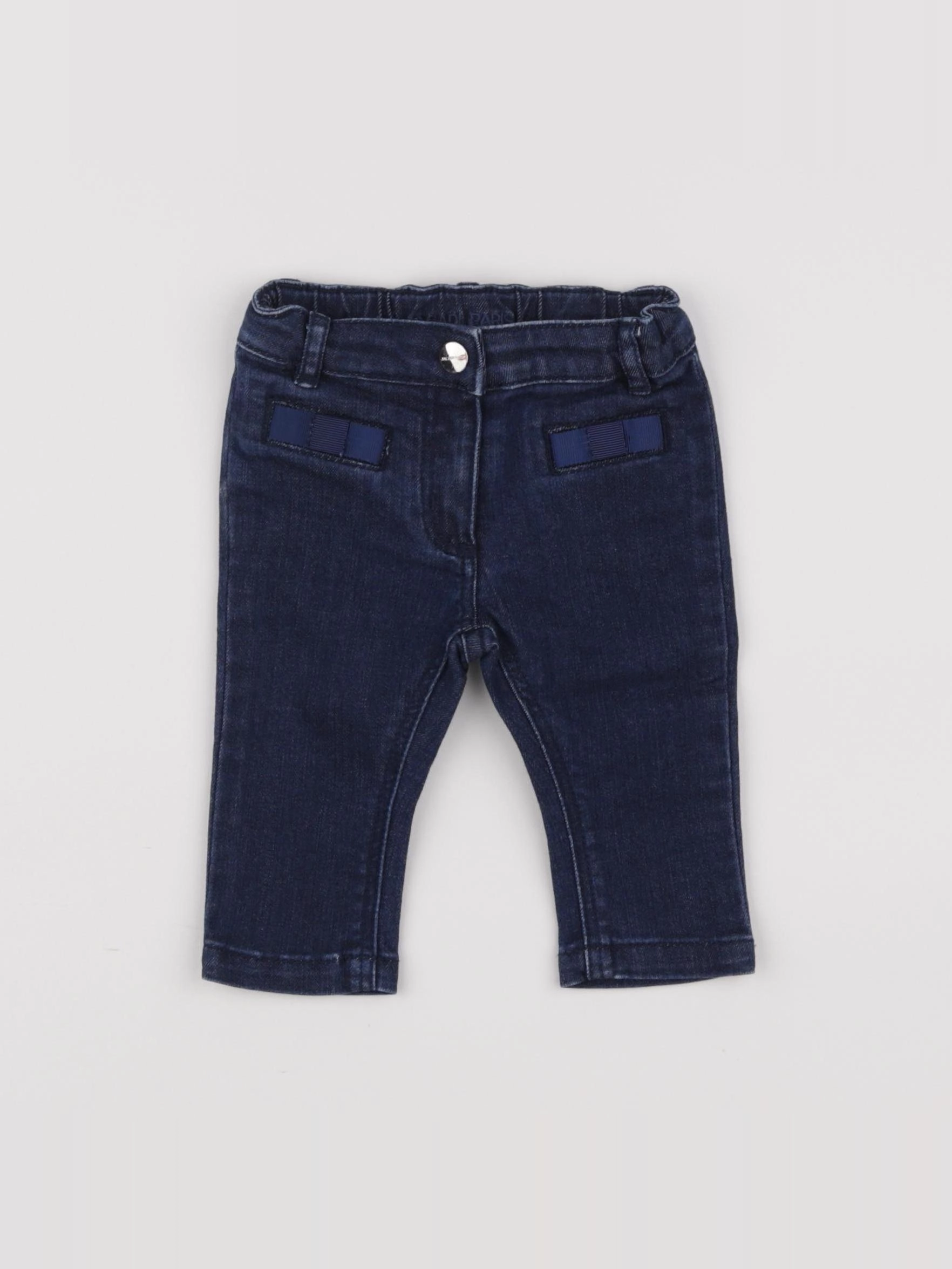 Jacadi - jean bleu - 6 mois