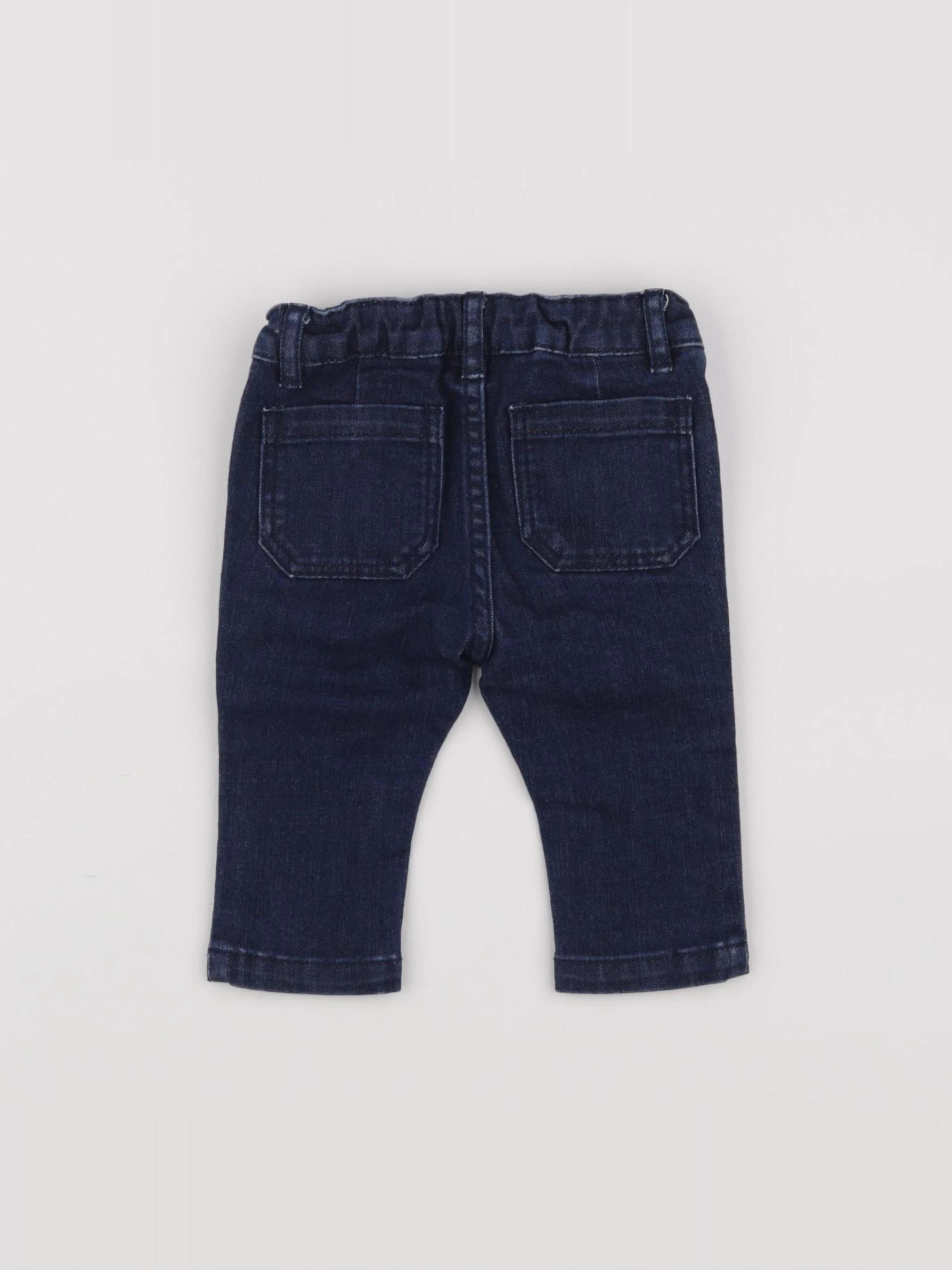 Jacadi - jean bleu - 6 mois
