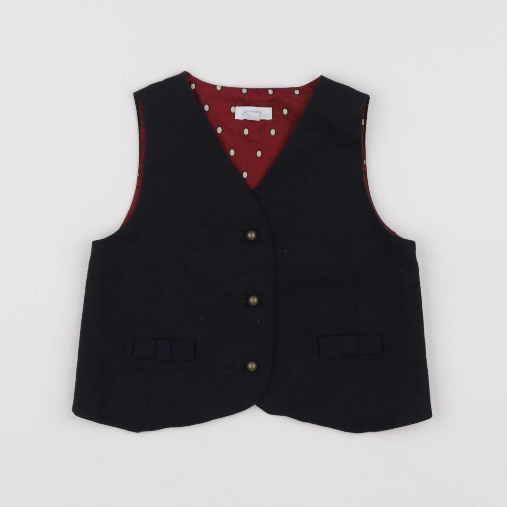 Jacadi - gilet bleu - 2 ans