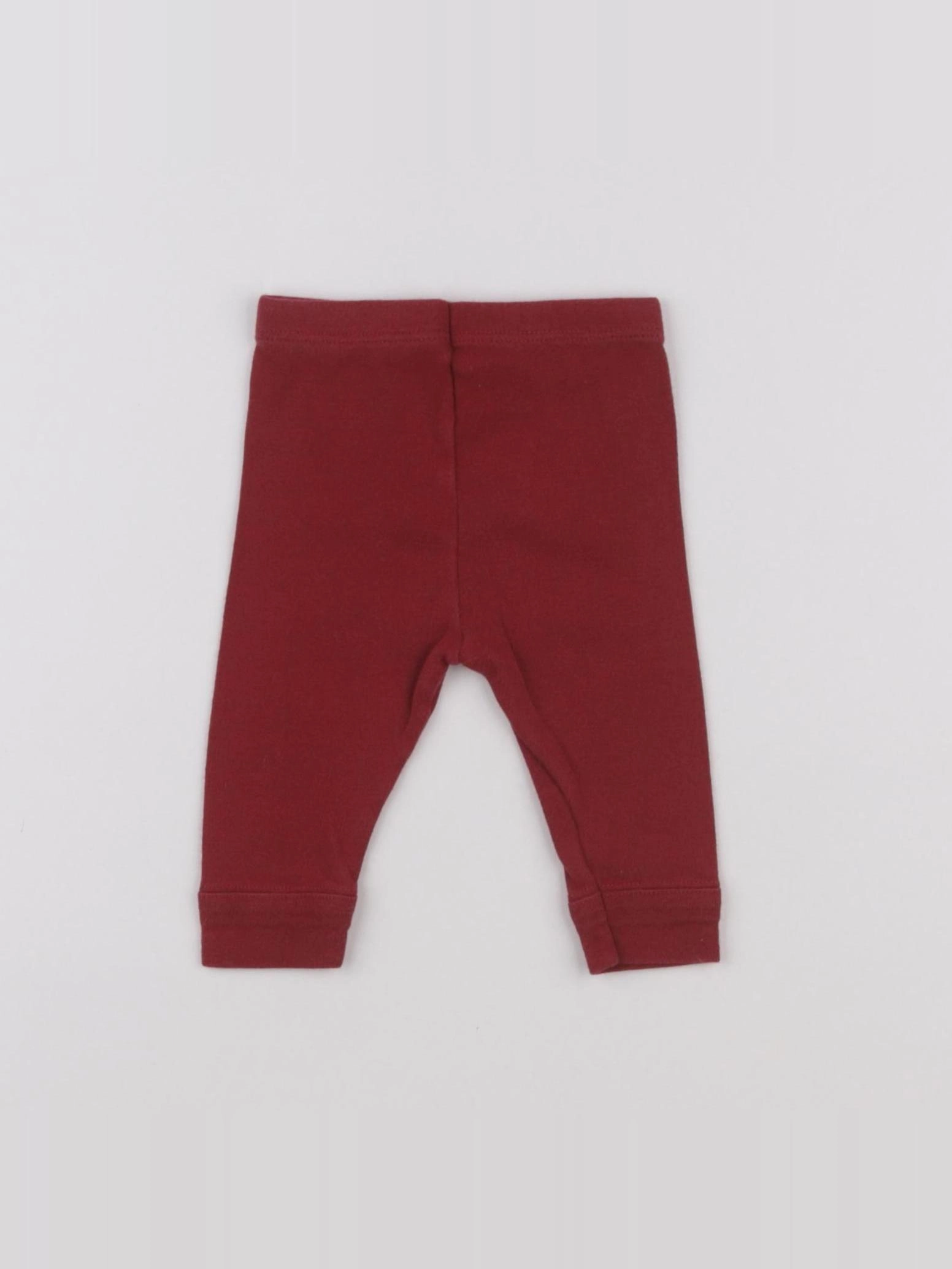 Petit Bateau - legging rouge - 3 mois