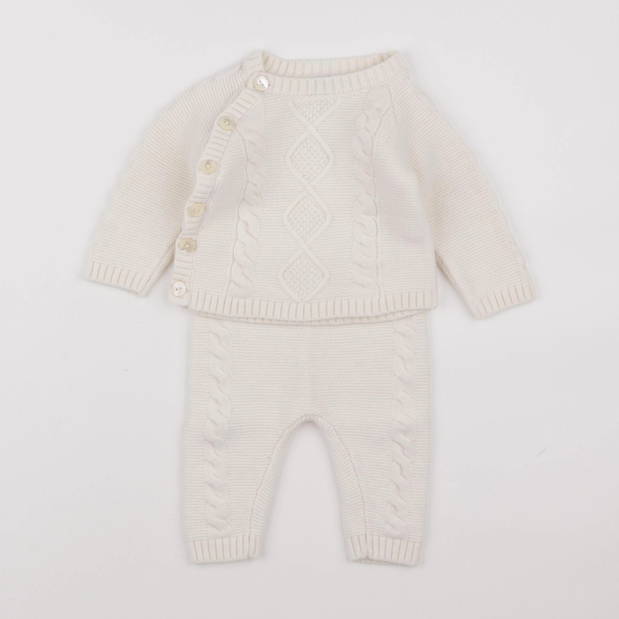 Jacadi - ensemble beige - 12 mois