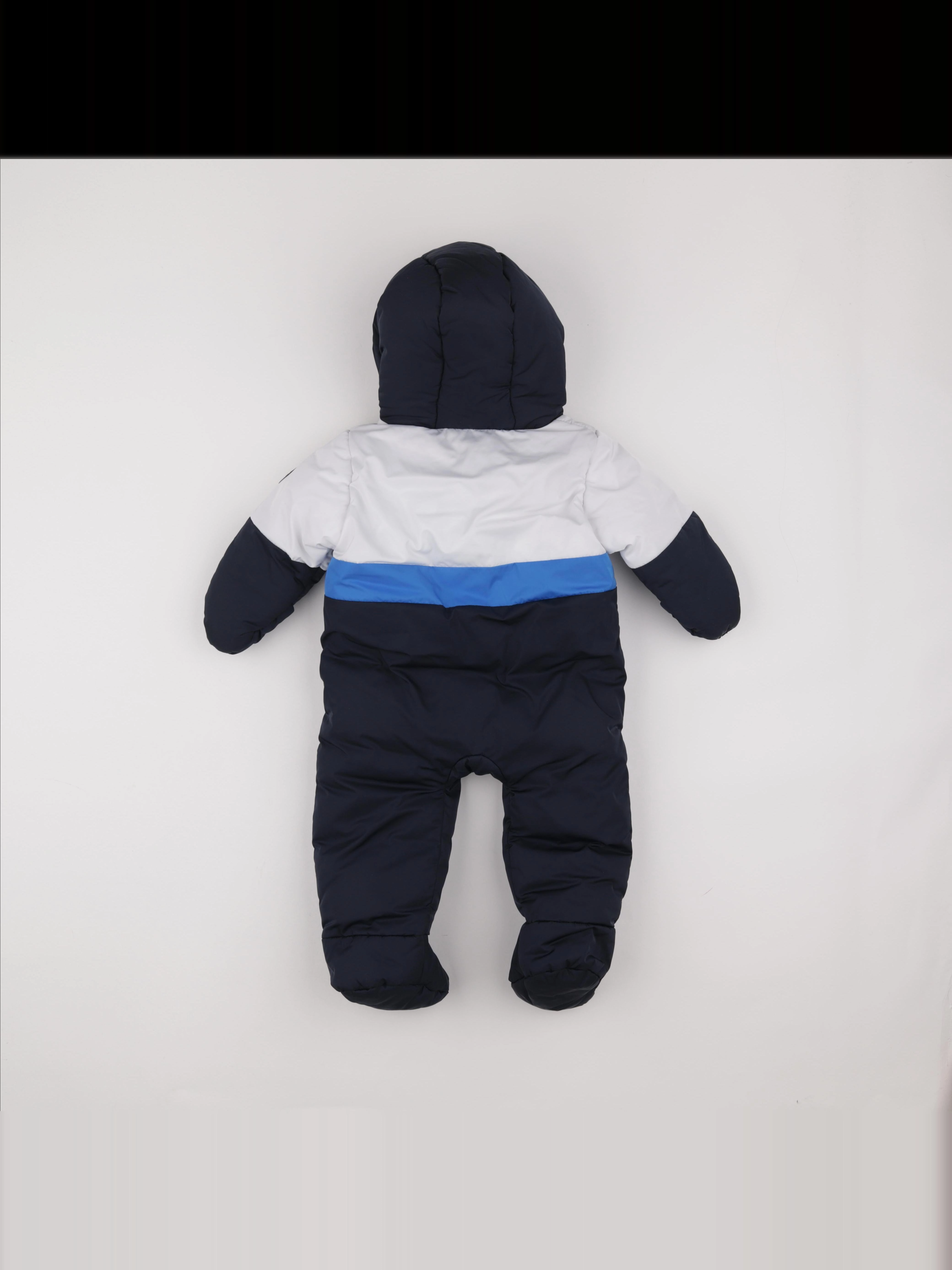 Jacadi - combi-pilote blanc, bleu - 12 mois