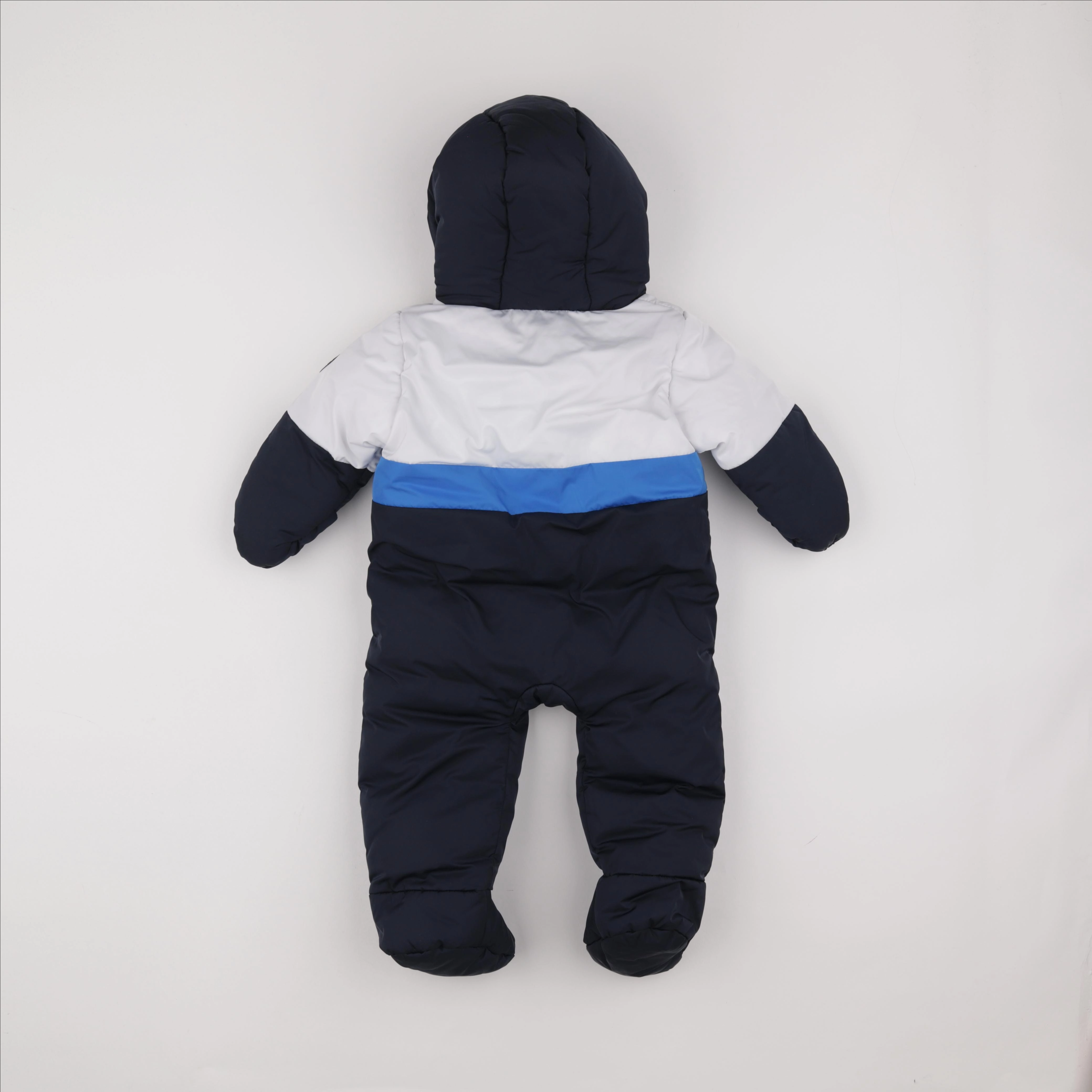 Jacadi - combi-pilote blanc, bleu - 12 mois