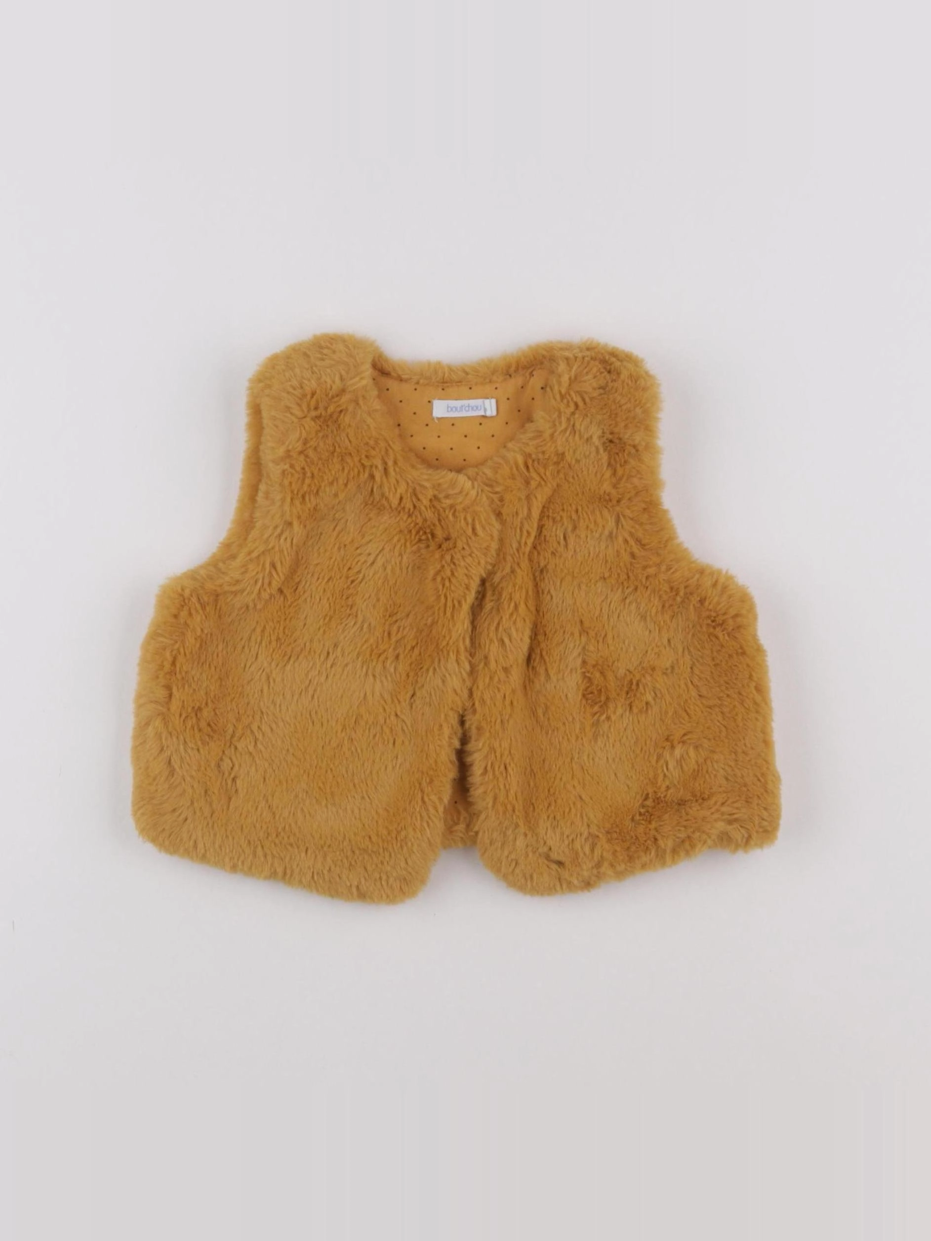 Boutchou - gilet jaune - 12 mois