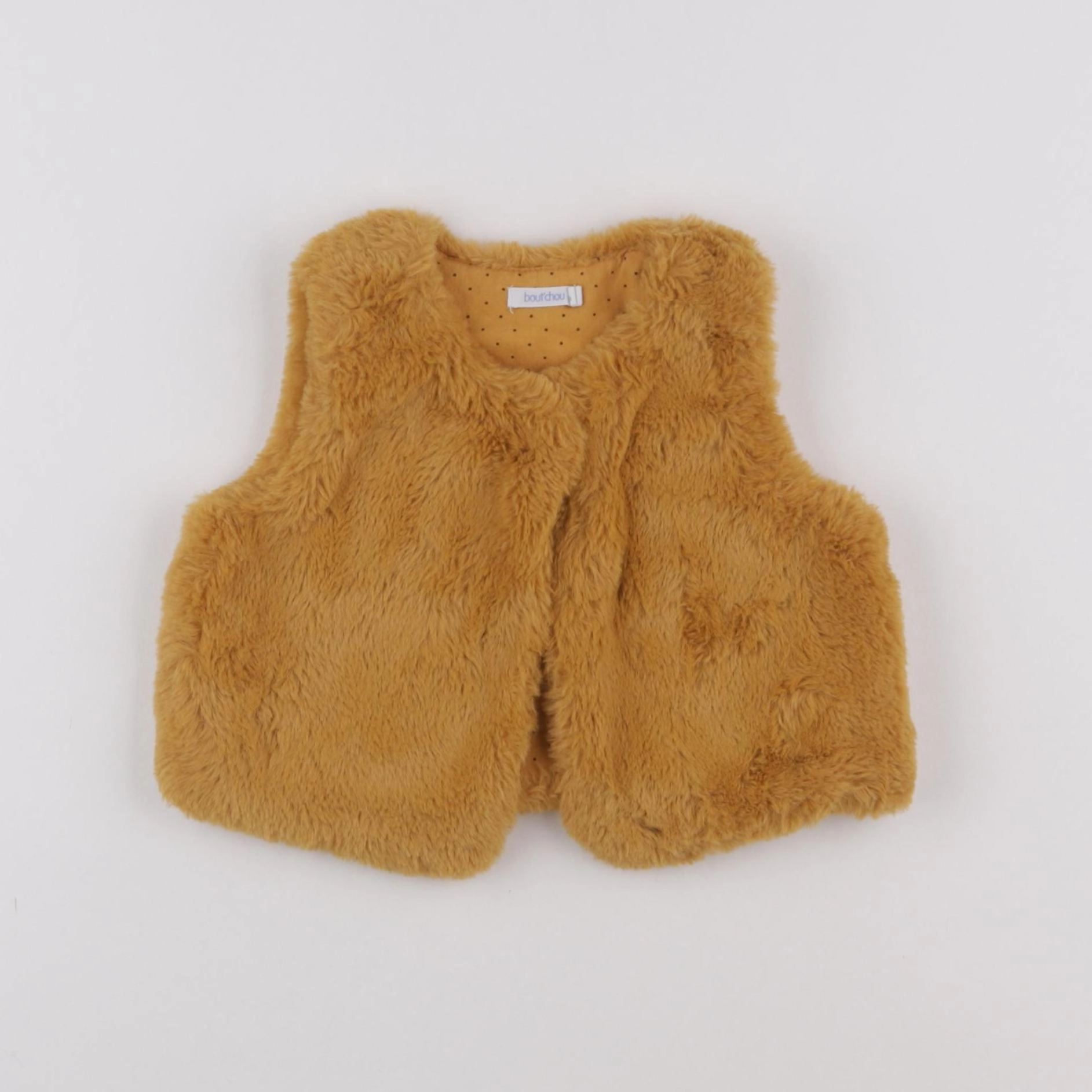 Boutchou - gilet jaune - 12 mois