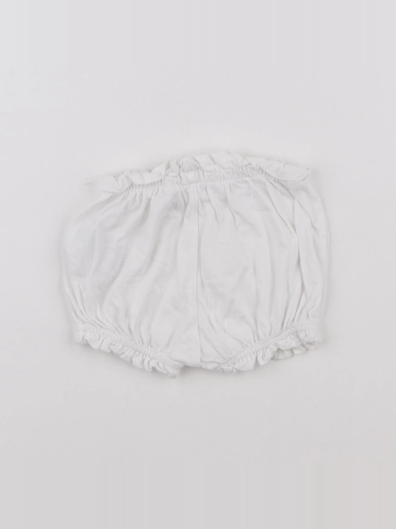 GAP - bloomer blanc - 3/6 mois
