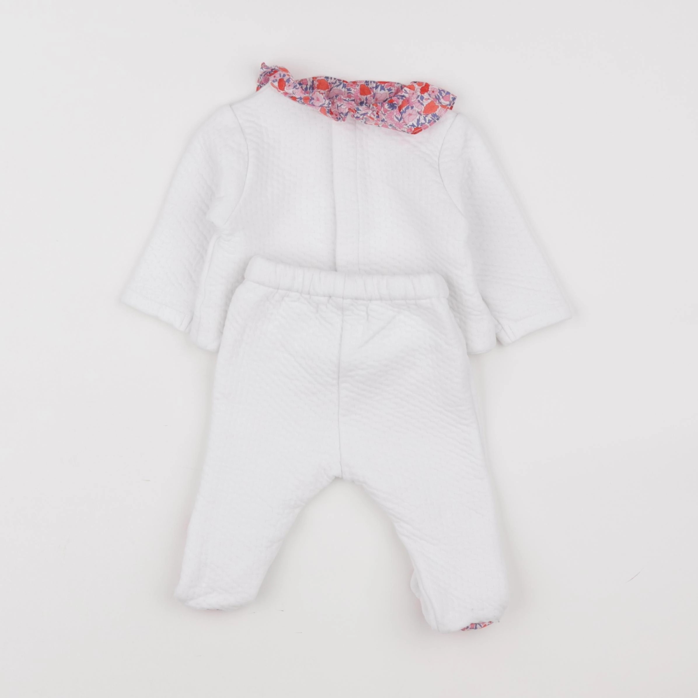 Jacadi - ensemble blanc - 6 mois