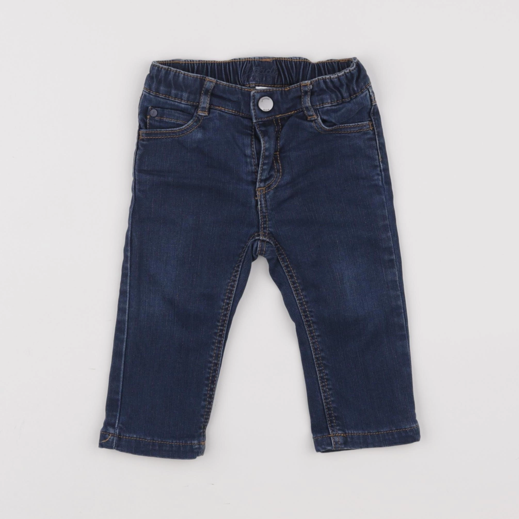 Jacadi - jean bleu - 12 mois