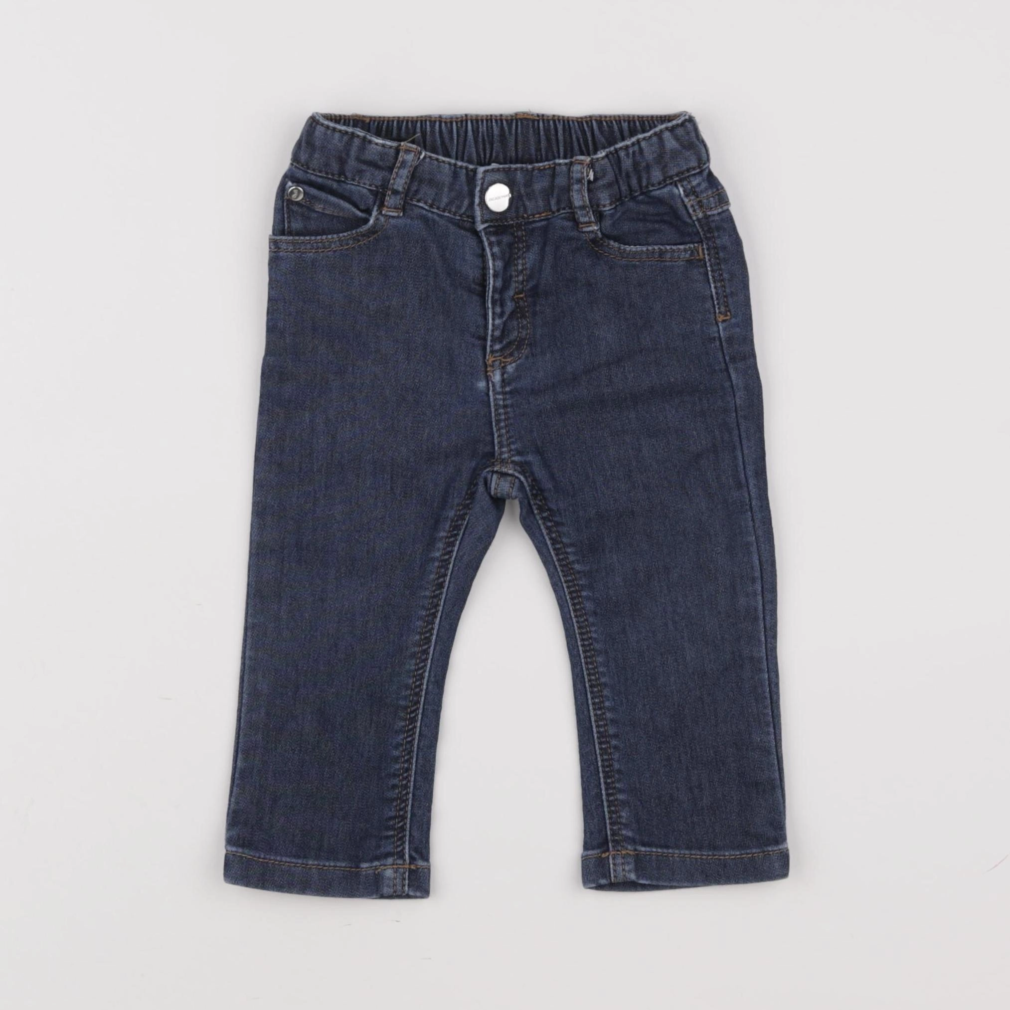 Jacadi - jean bleu - 12 mois