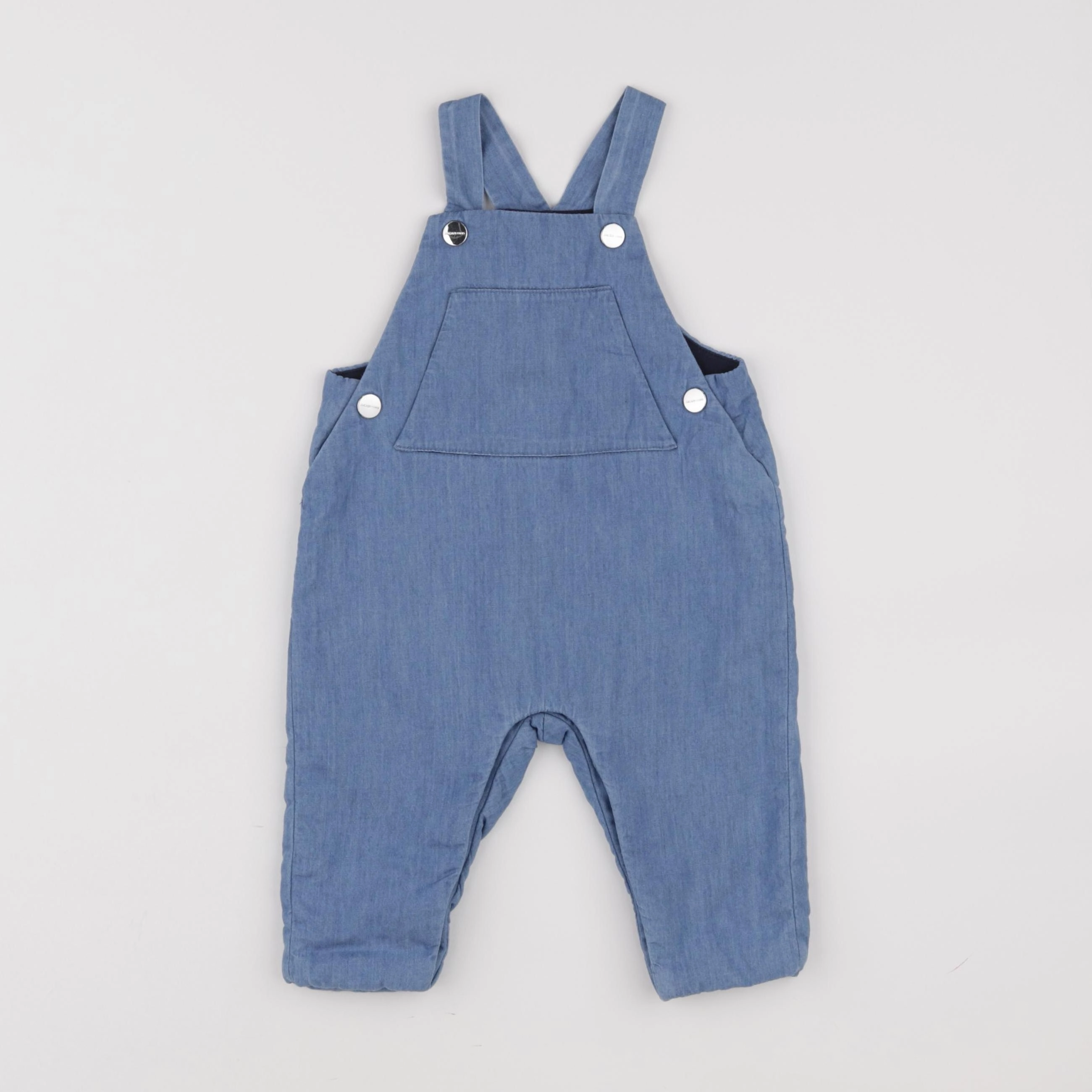 Jacadi - salopette bleu - 6 mois
