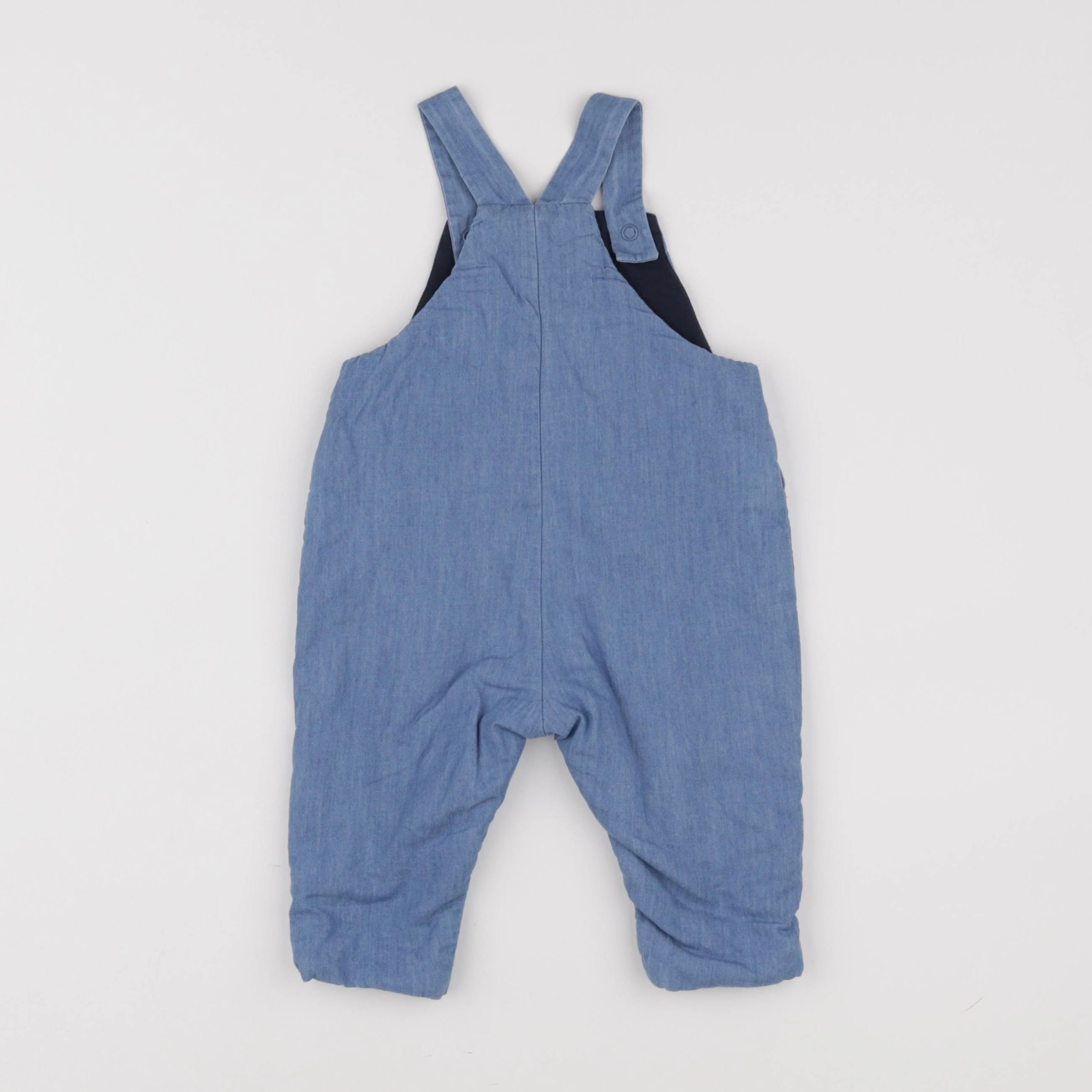 Jacadi - salopette bleu - 6 mois