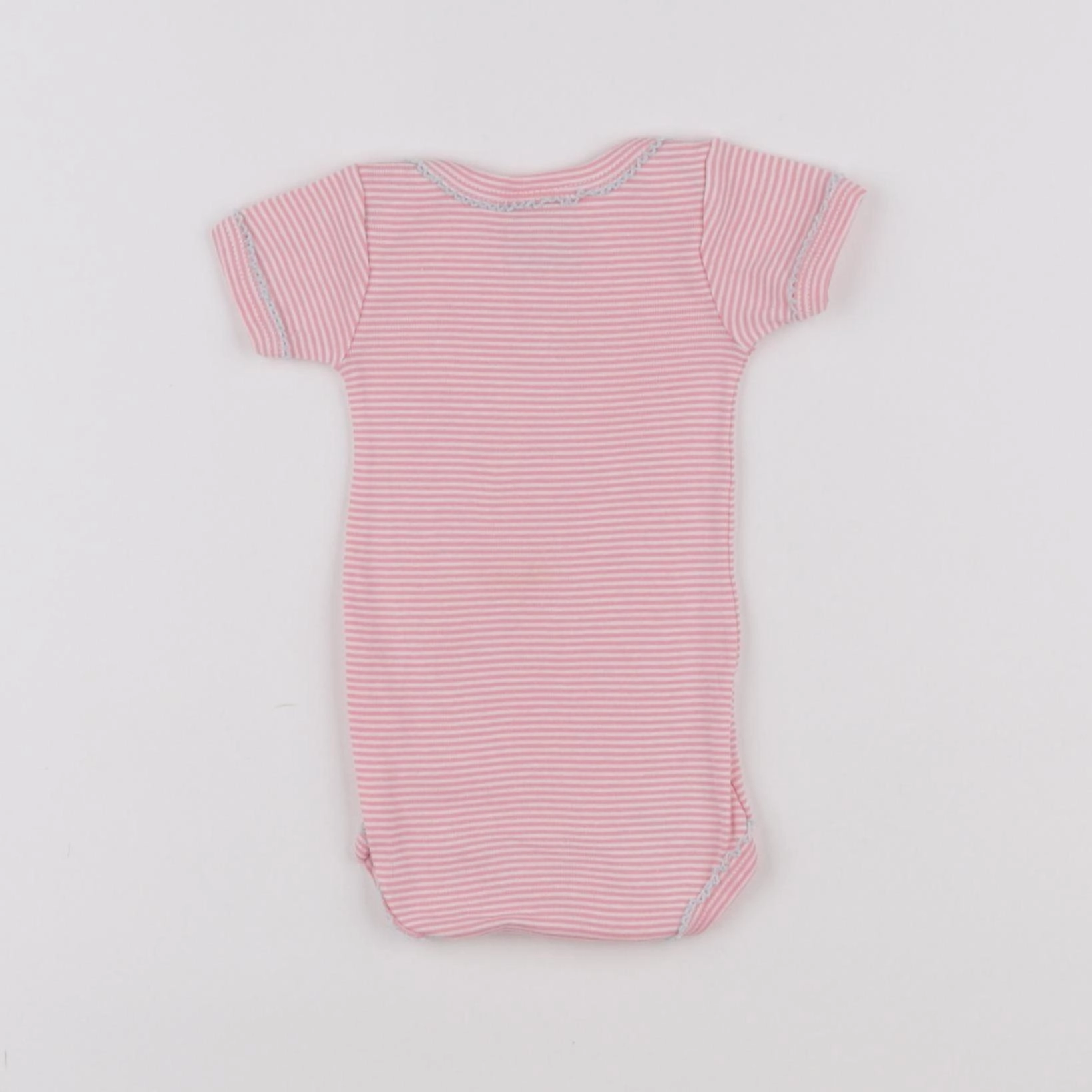 Petit Bateau - body rose - 1 mois