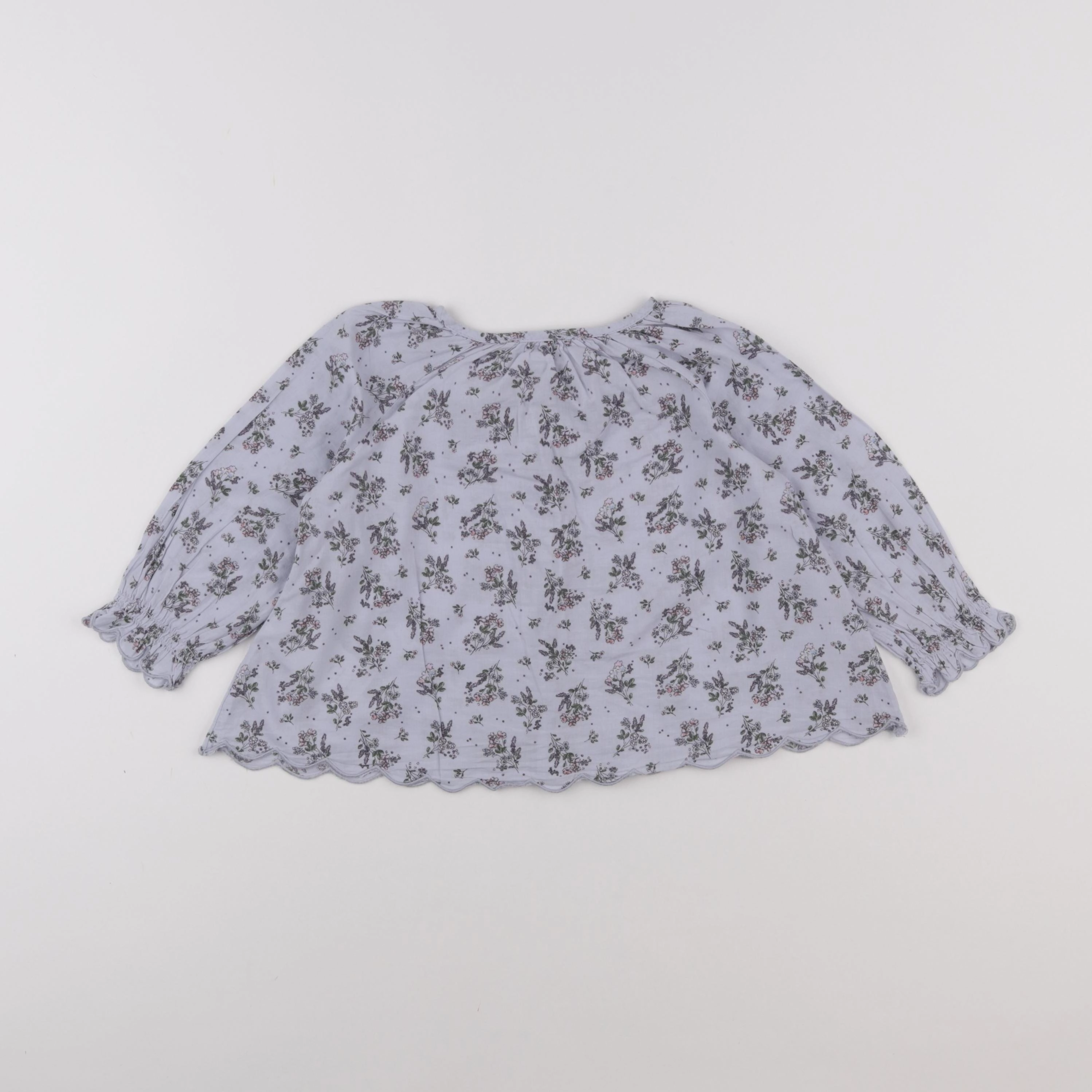 Vertbaudet - blouse violet - 2 ans