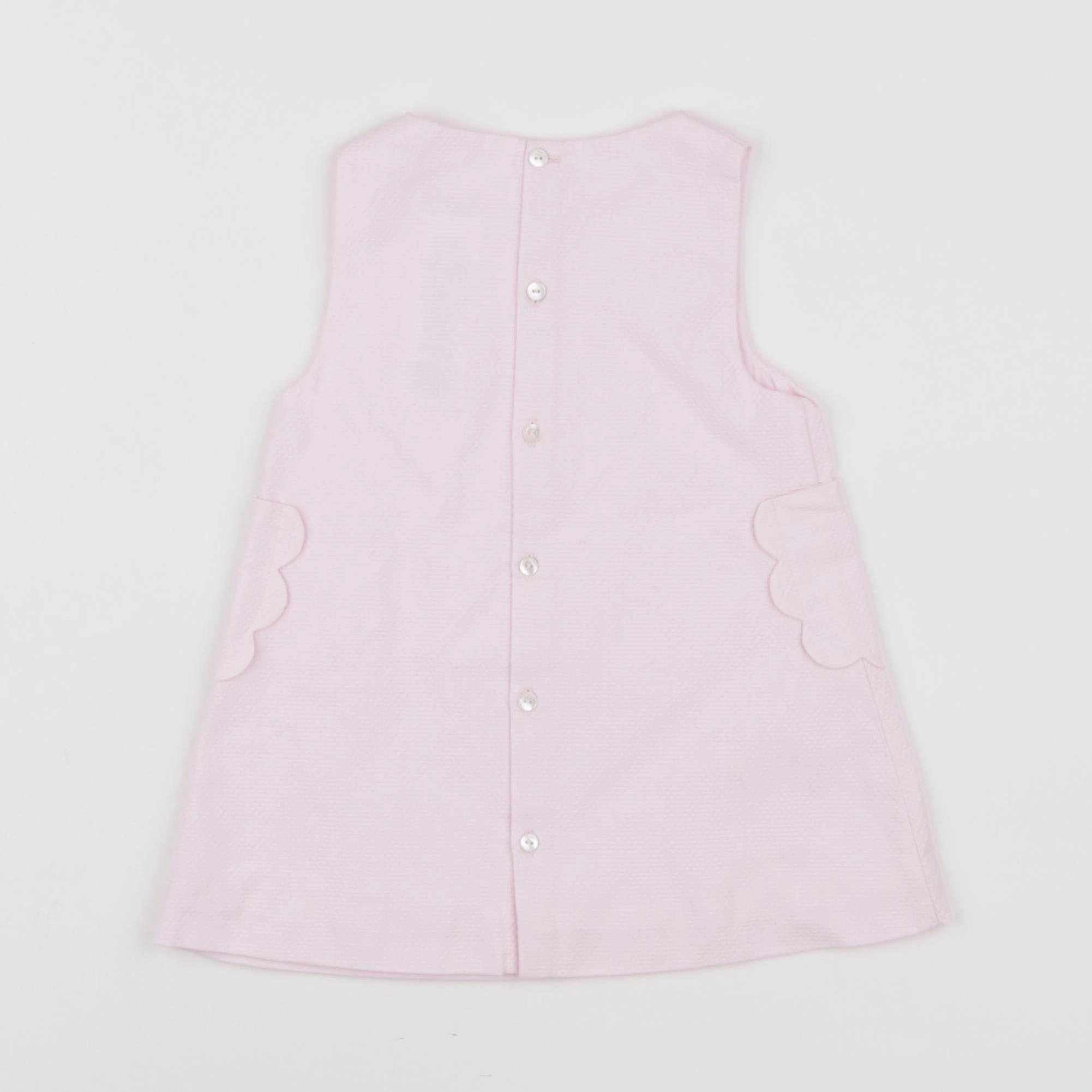 Jacadi - robe rose - 12 mois