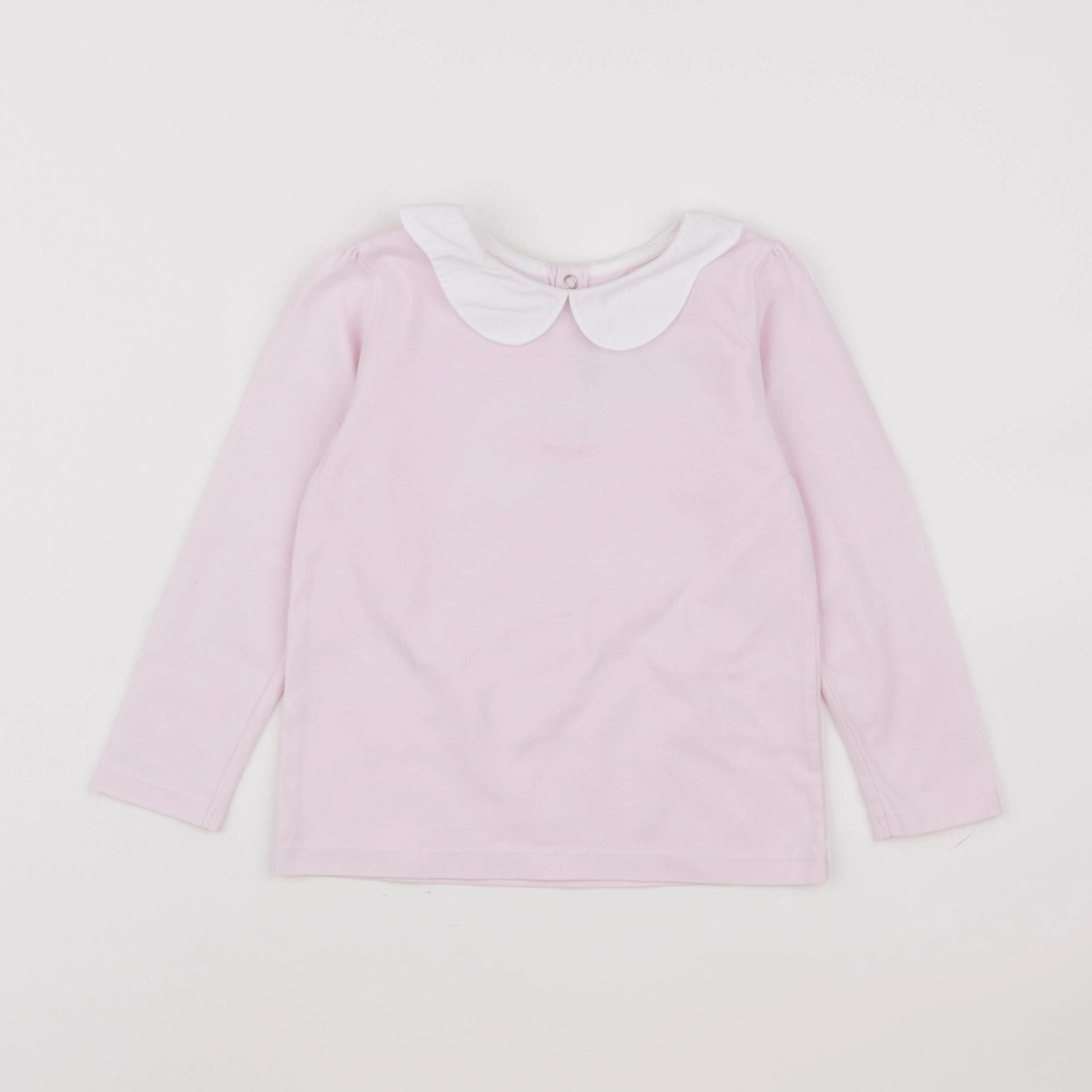 Jacadi - tee-shirt rose - 4 ans