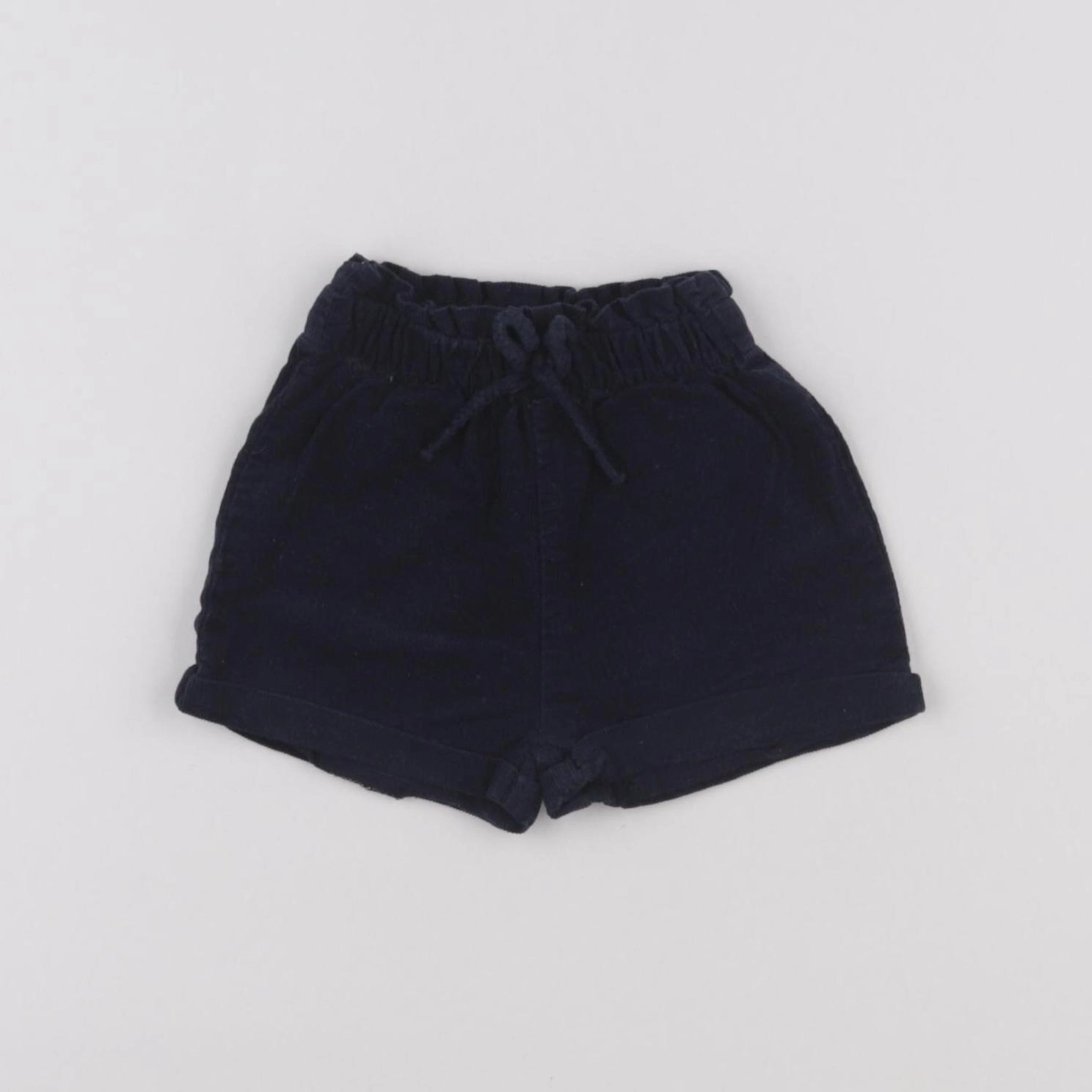 Vertbaudet - short bleu - 3 mois