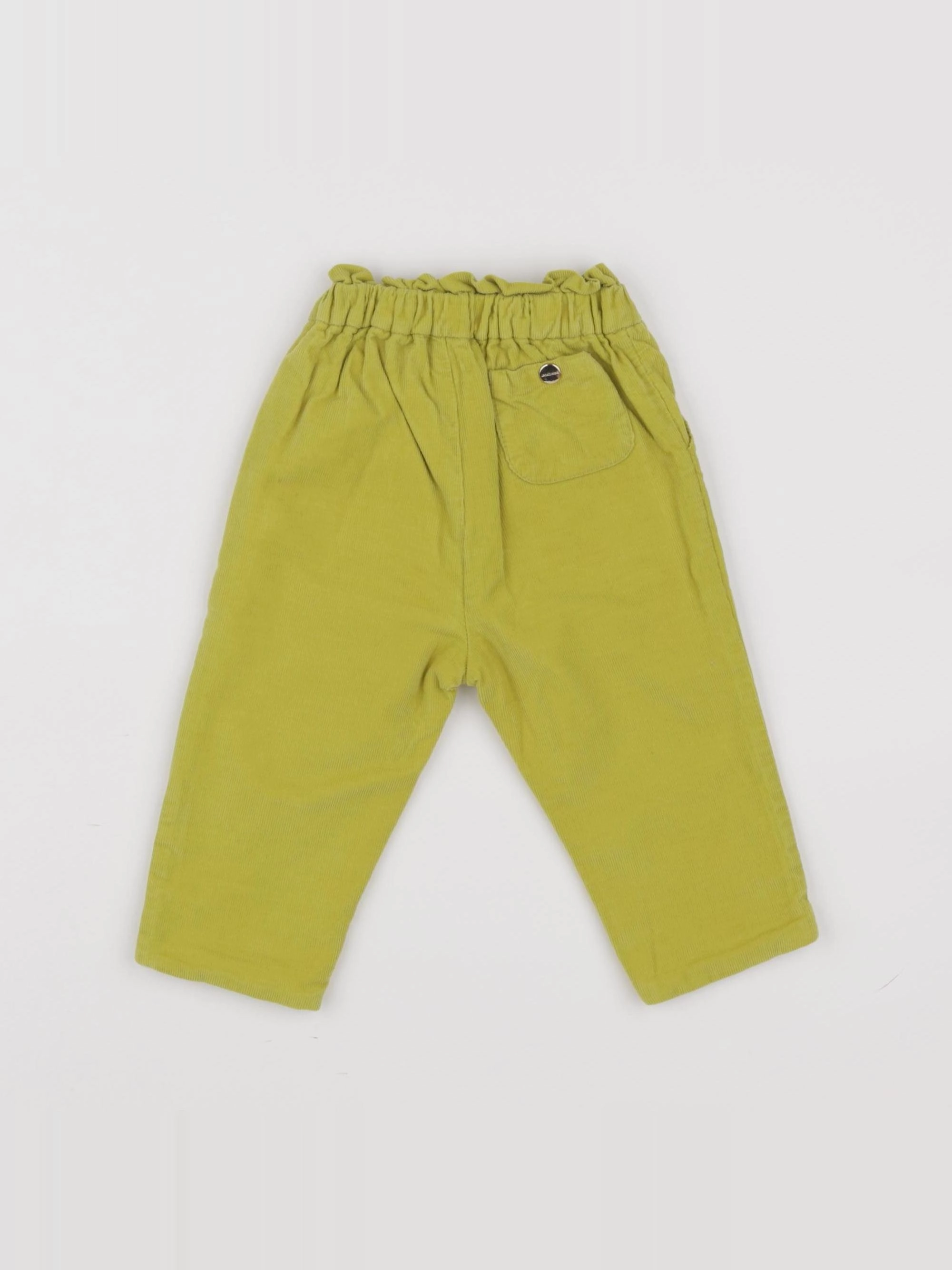 Jacadi - pantalon jaune - 12 mois