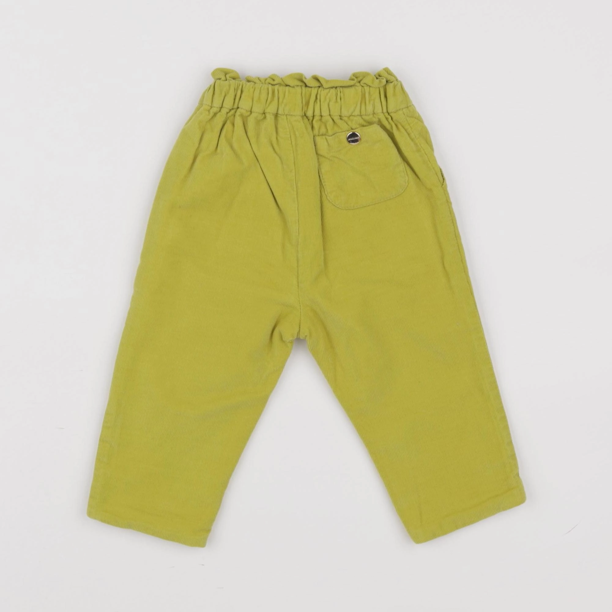 Jacadi - pantalon jaune - 12 mois