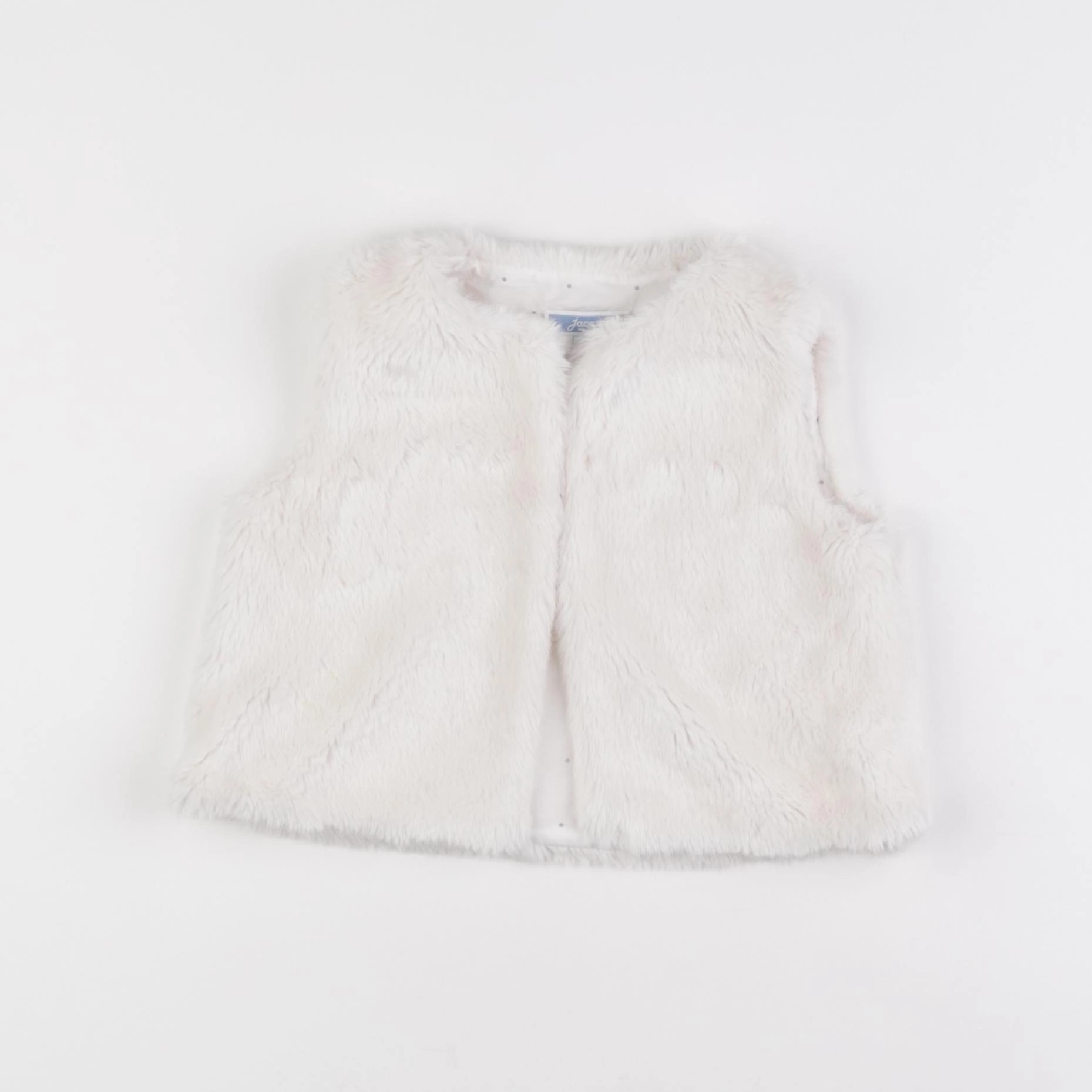Jacadi - gilet blanc - 18 mois