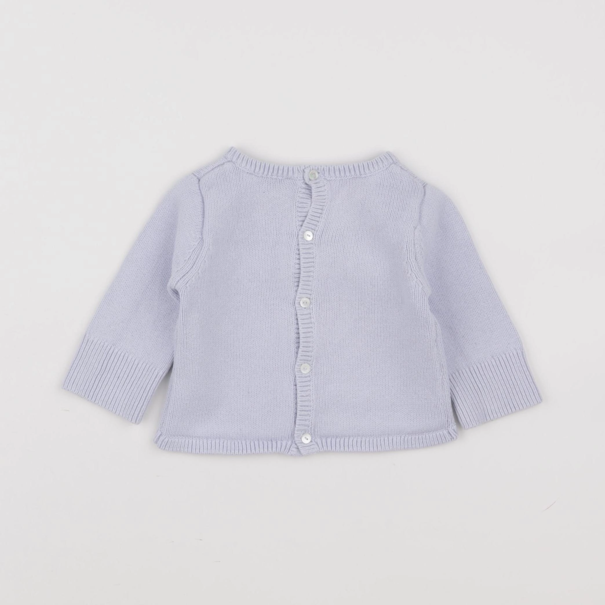 Jacadi - pull bleu - 6 mois