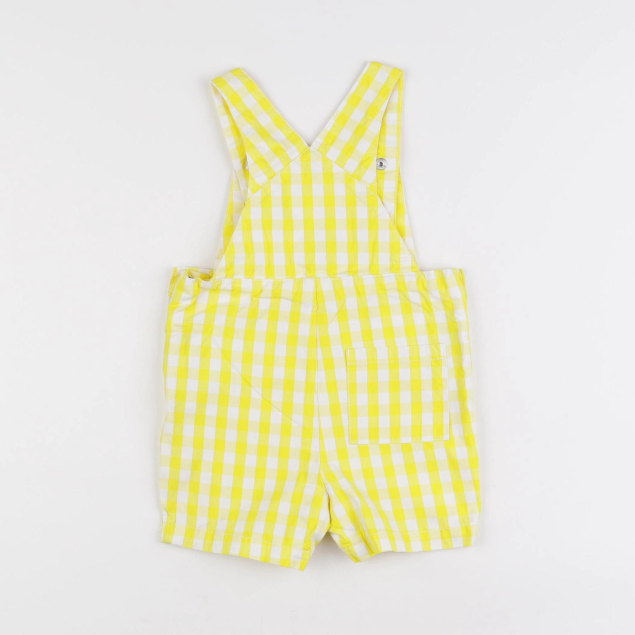 Jacadi - salopette jaune, blanc - 18 mois