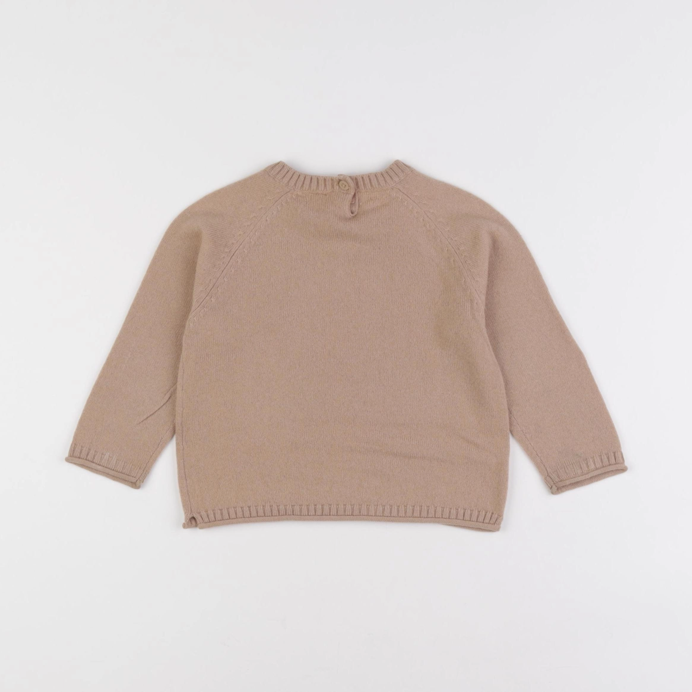 Zara - pull marron - 12/18 mois