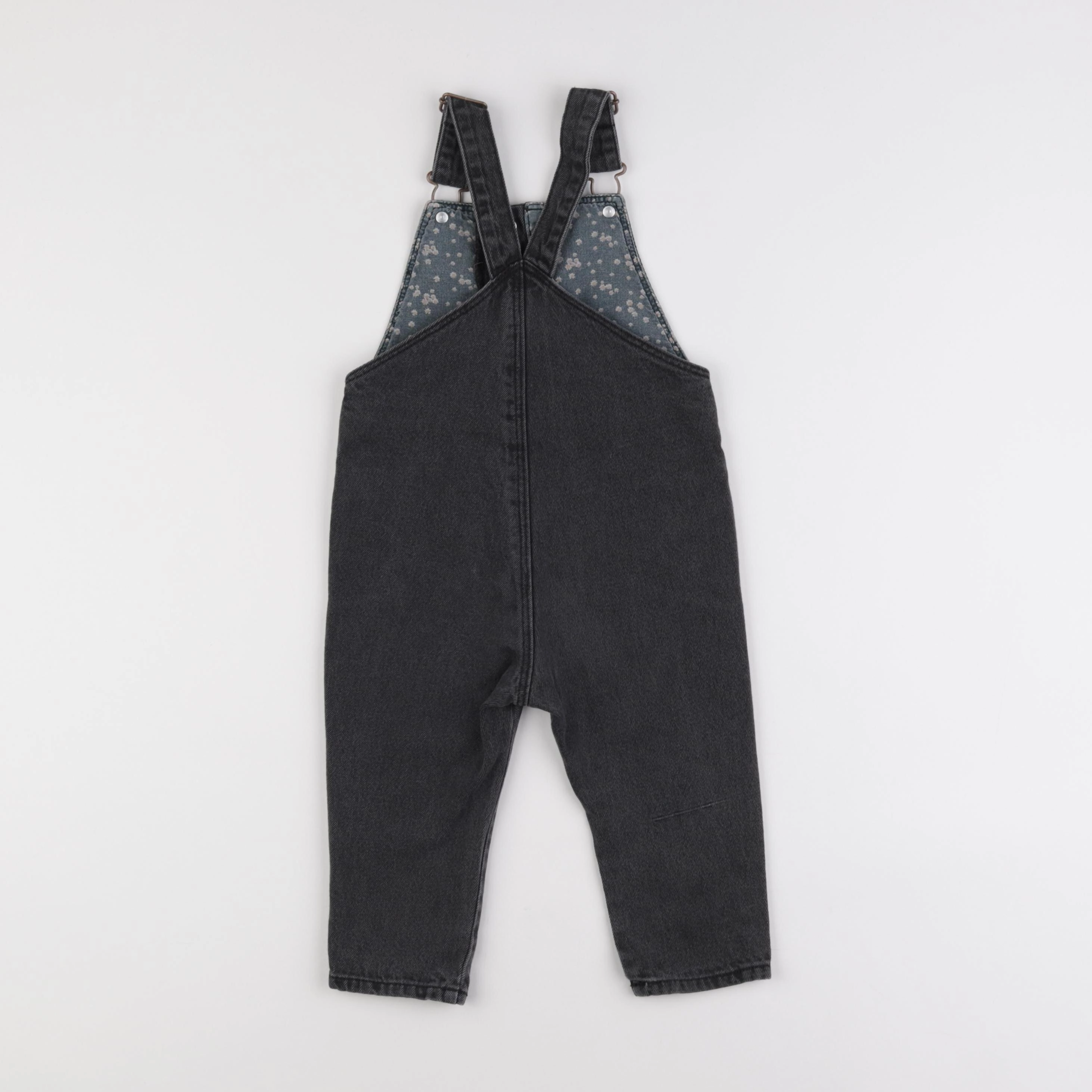 Zara - salopette gris - 12/18 mois