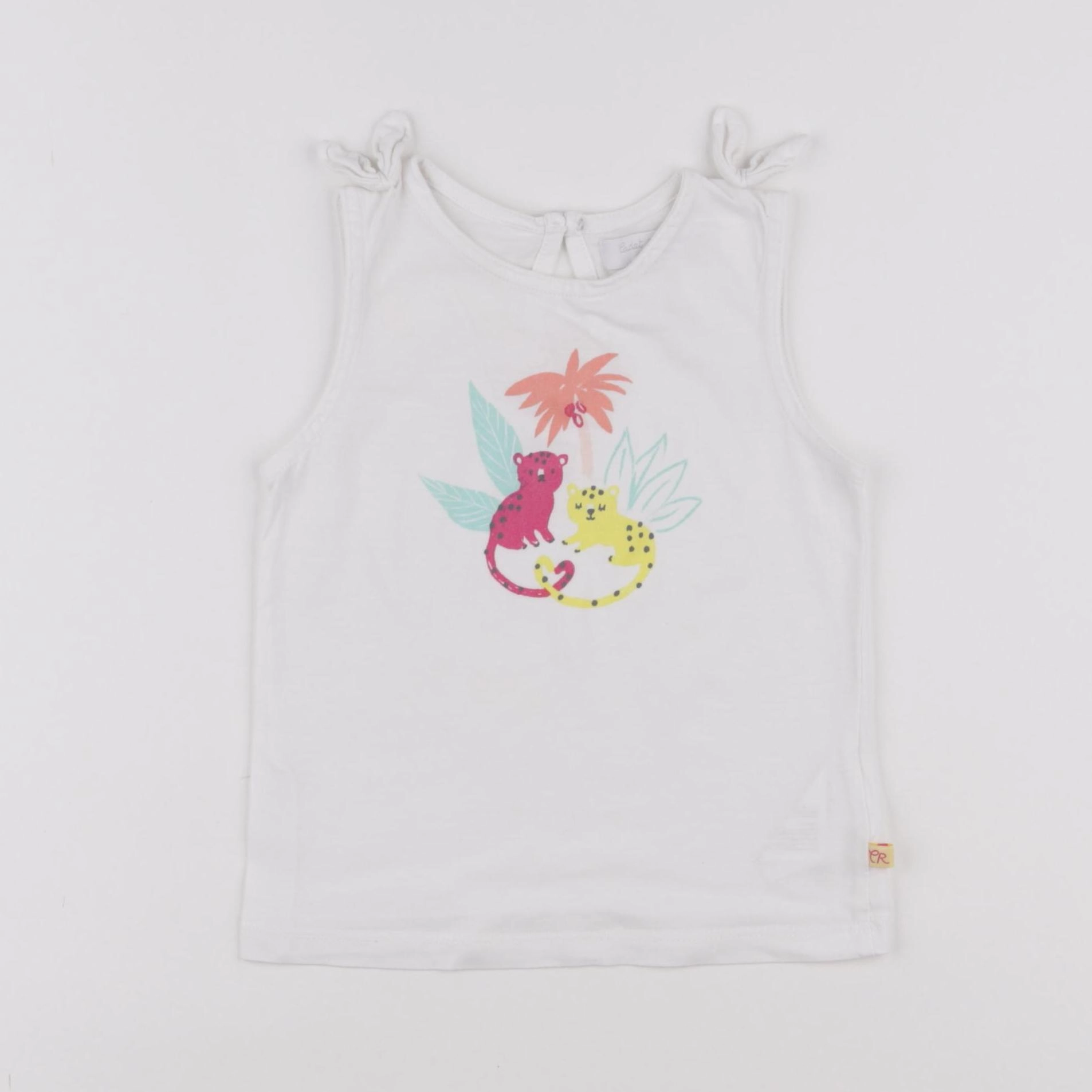 Cadet Rousselle - tee-shirt blanc - 2 ans