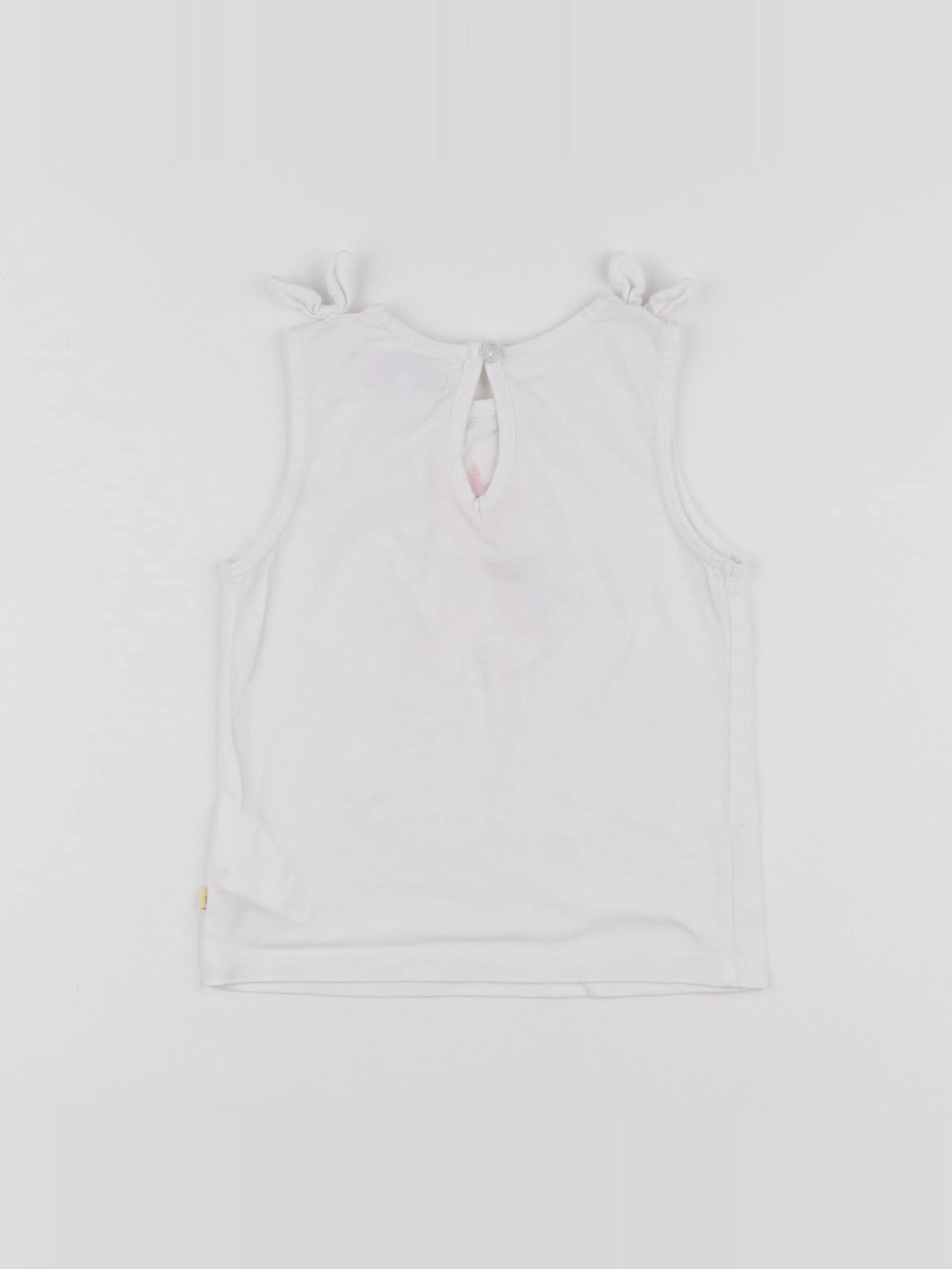 Cadet Rousselle - tee-shirt blanc - 2 ans