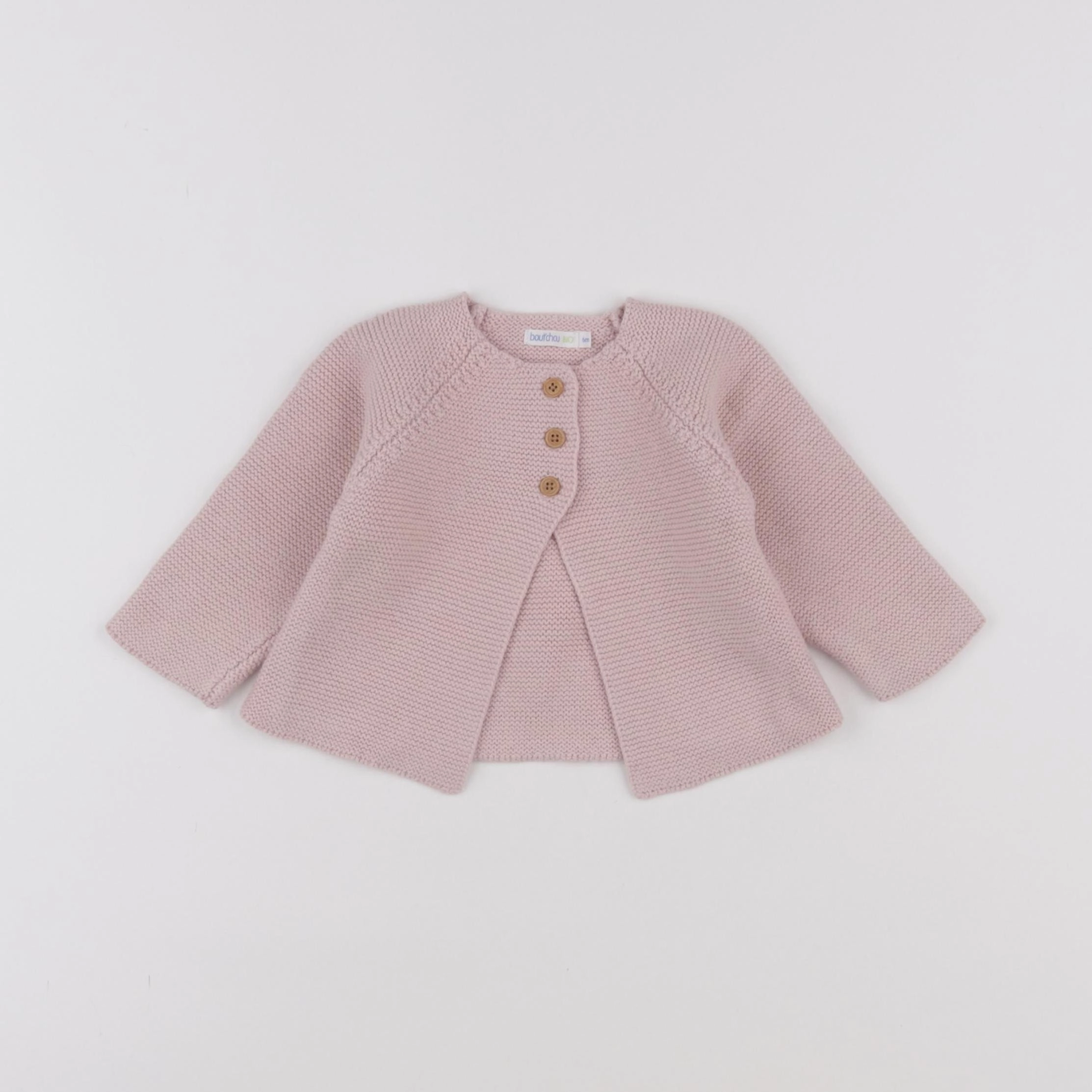 Boutchou - gilet rose - 6 mois