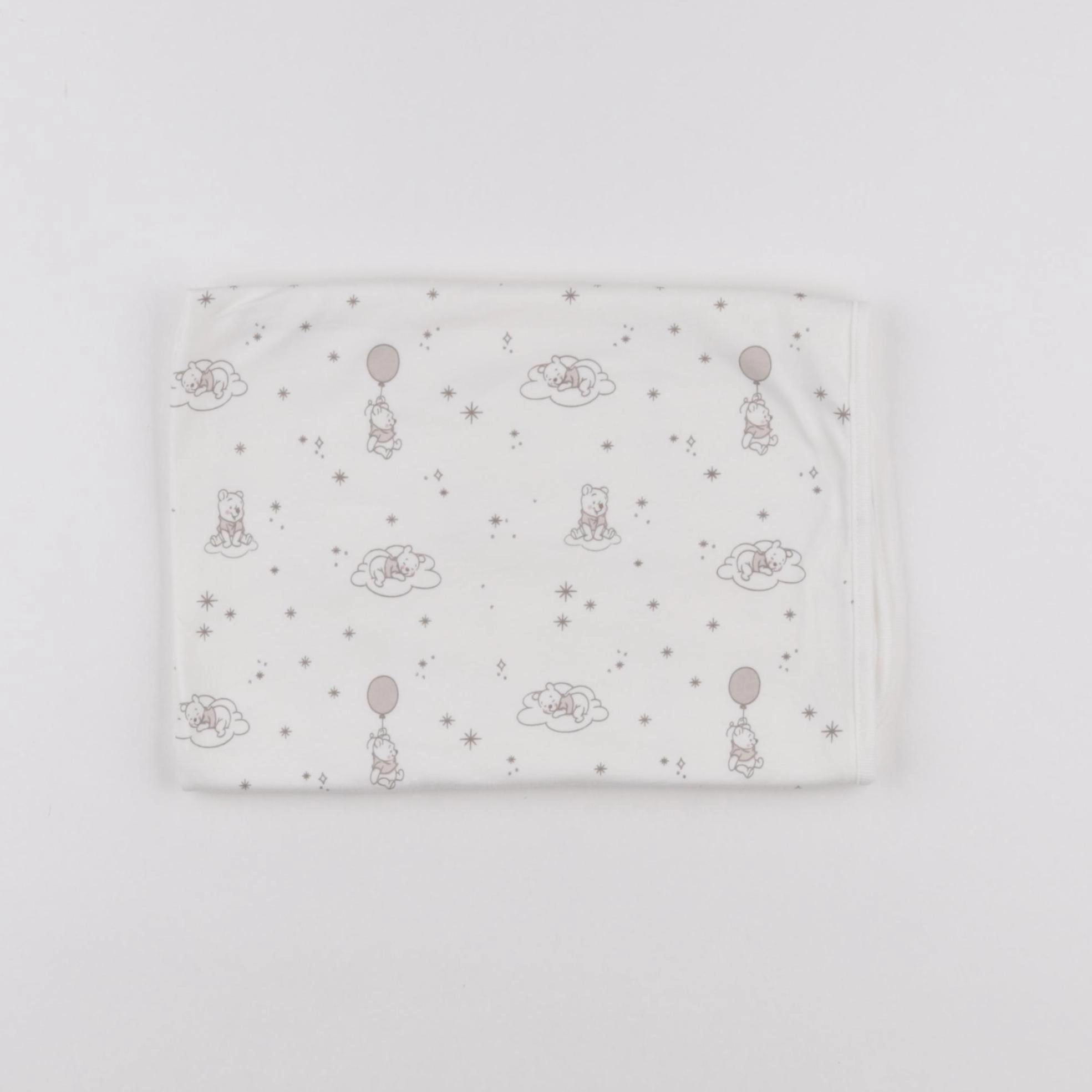 H&M - couverture blanc, marron - 70x70cm