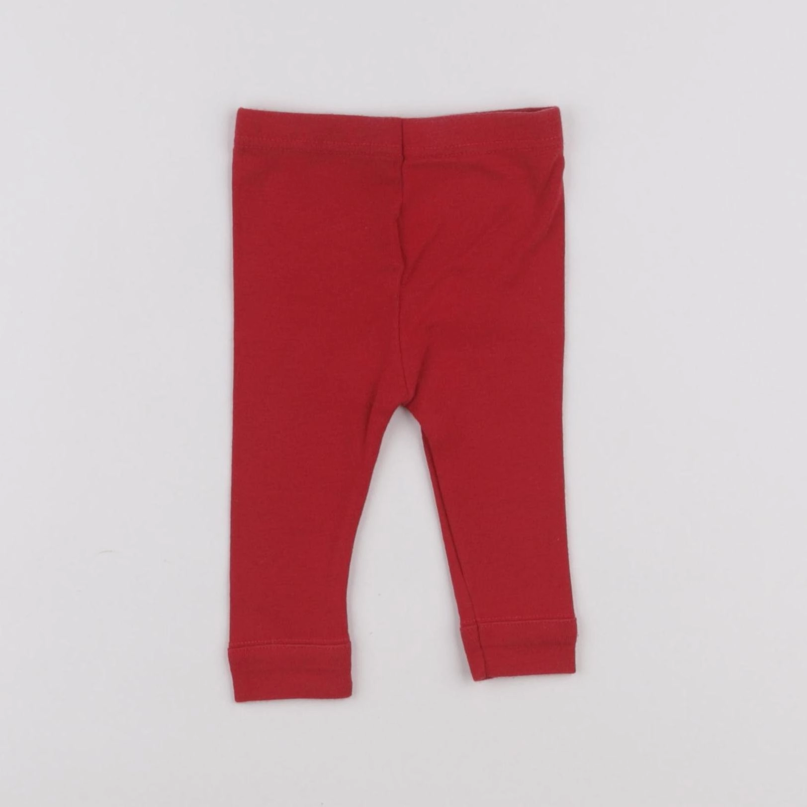 Petit Bateau - legging rouge - 3 mois