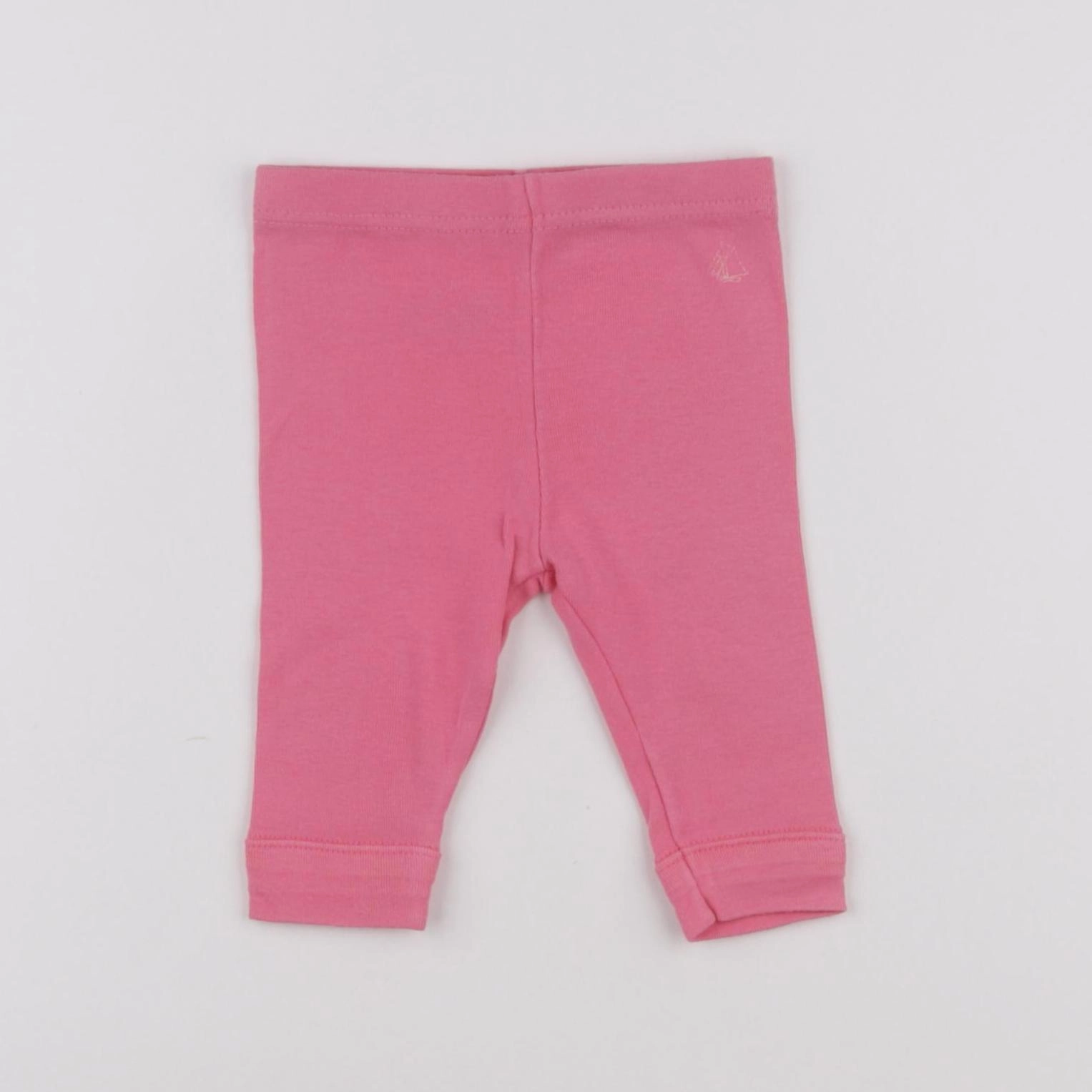 Petit Bateau - legging rose - 3 mois