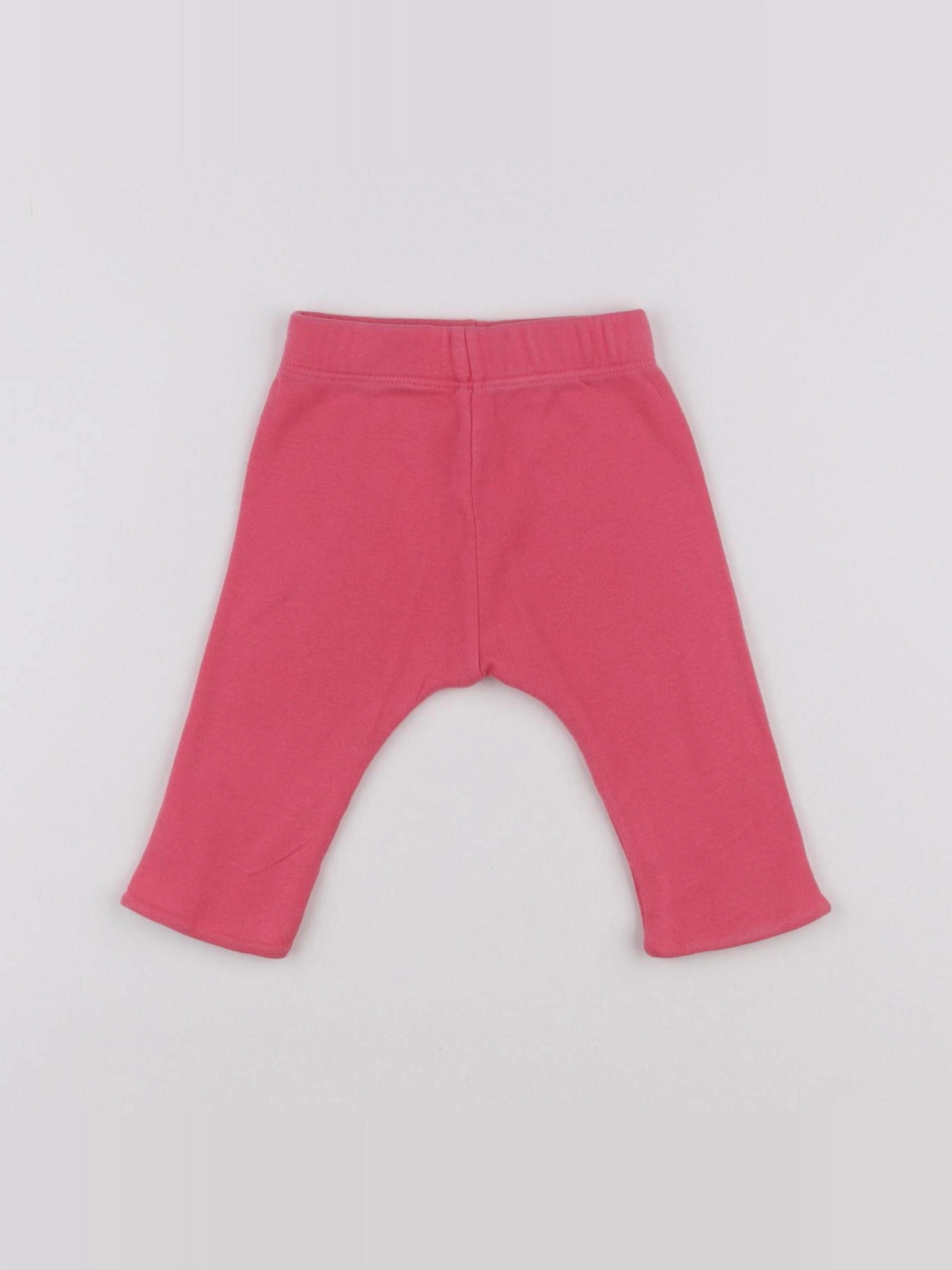 Petit Bateau - jogging rose - 1 mois