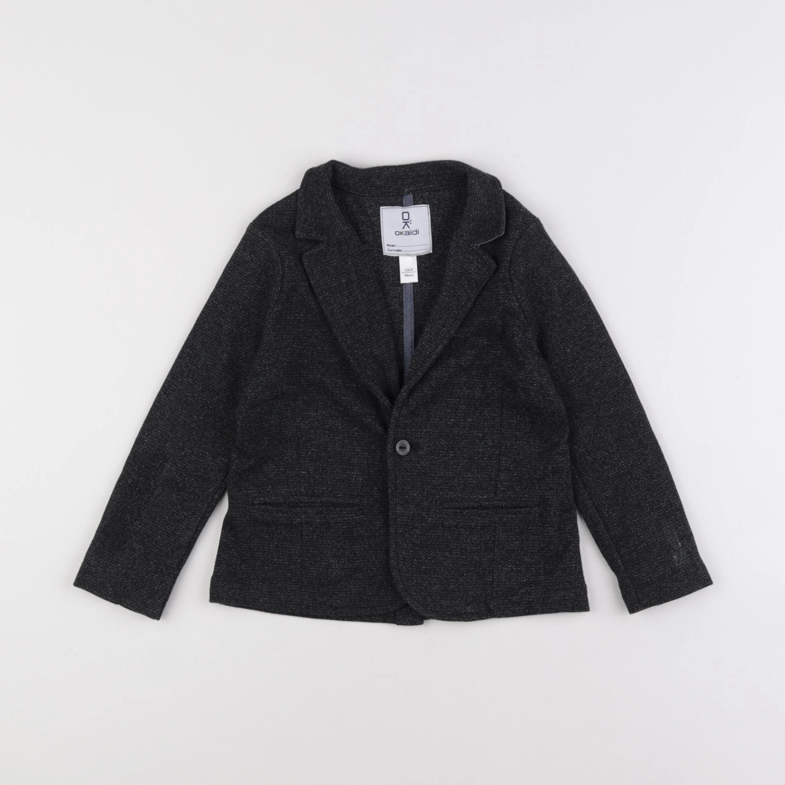 Okaidi - sweat bleu - 3 ans