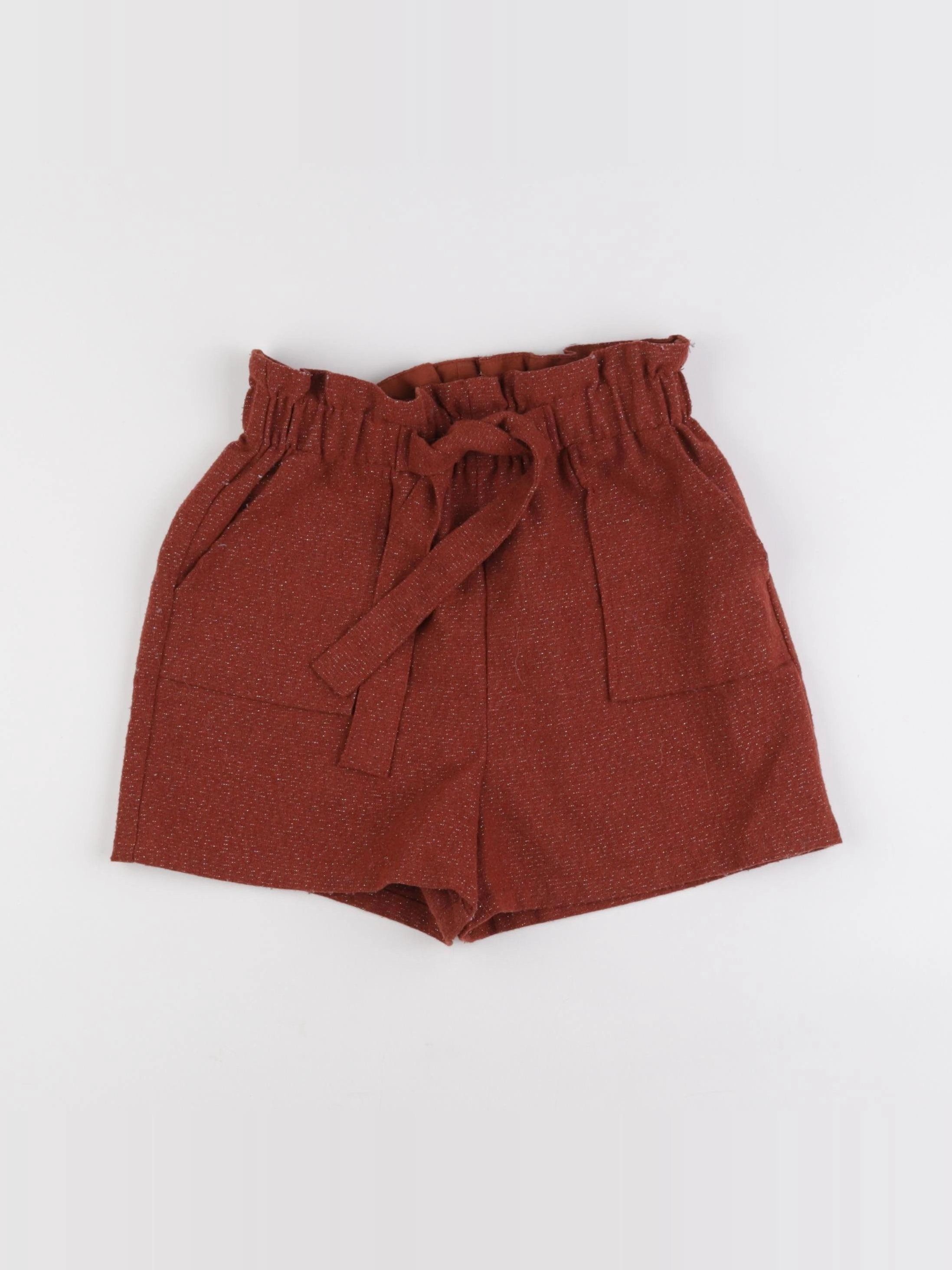 Tape à l'oeil - short rouge, or - 10 ans