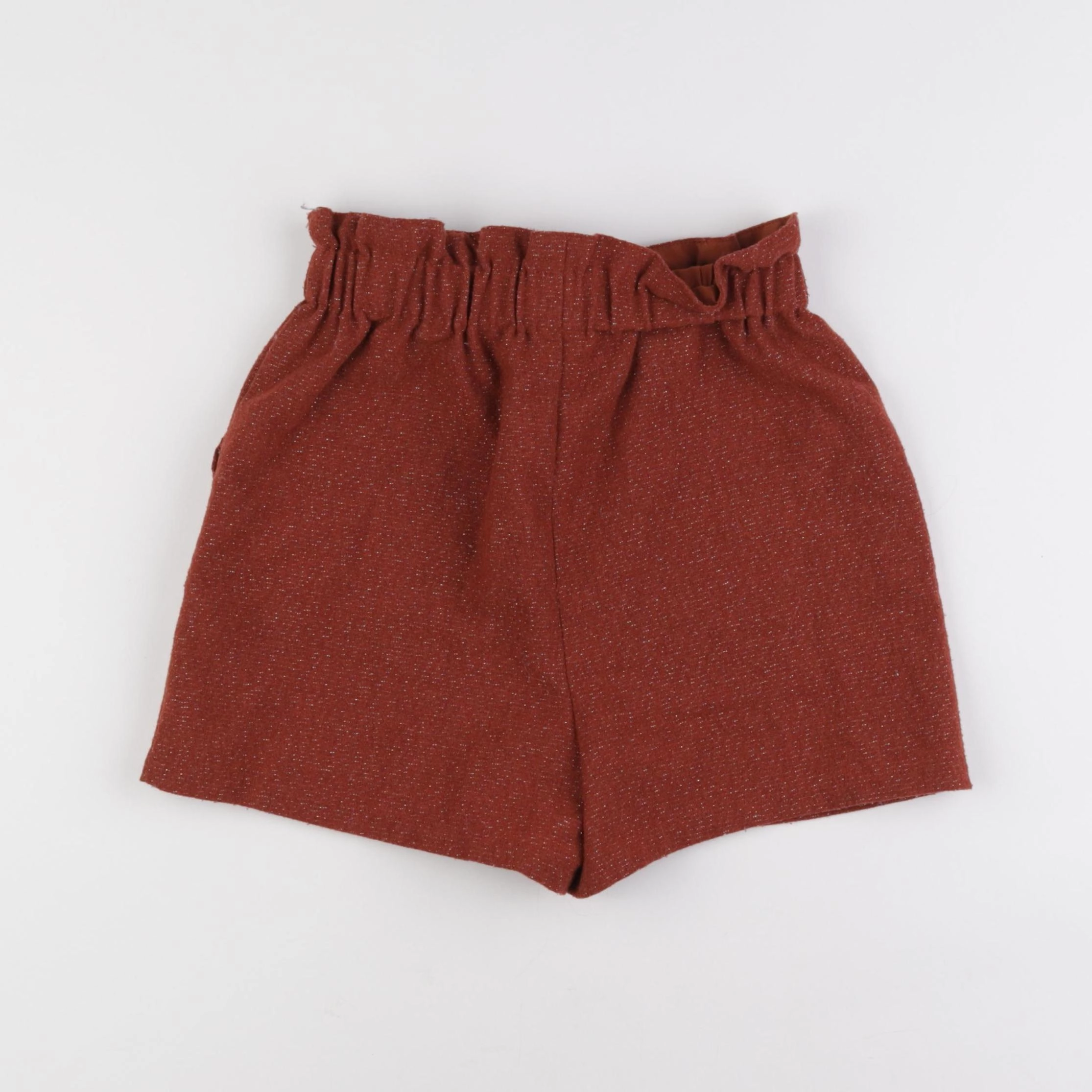 Tape à l'oeil - short rouge, or - 10 ans