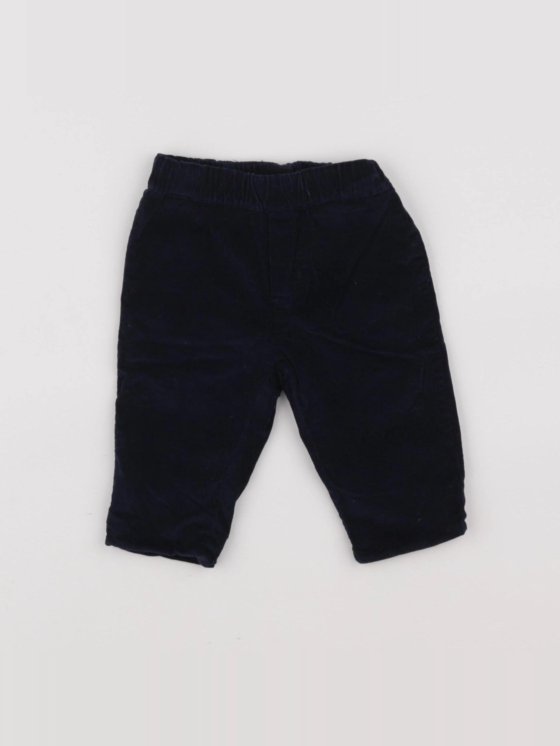 Jacadi - pantalon bleu - 6 mois