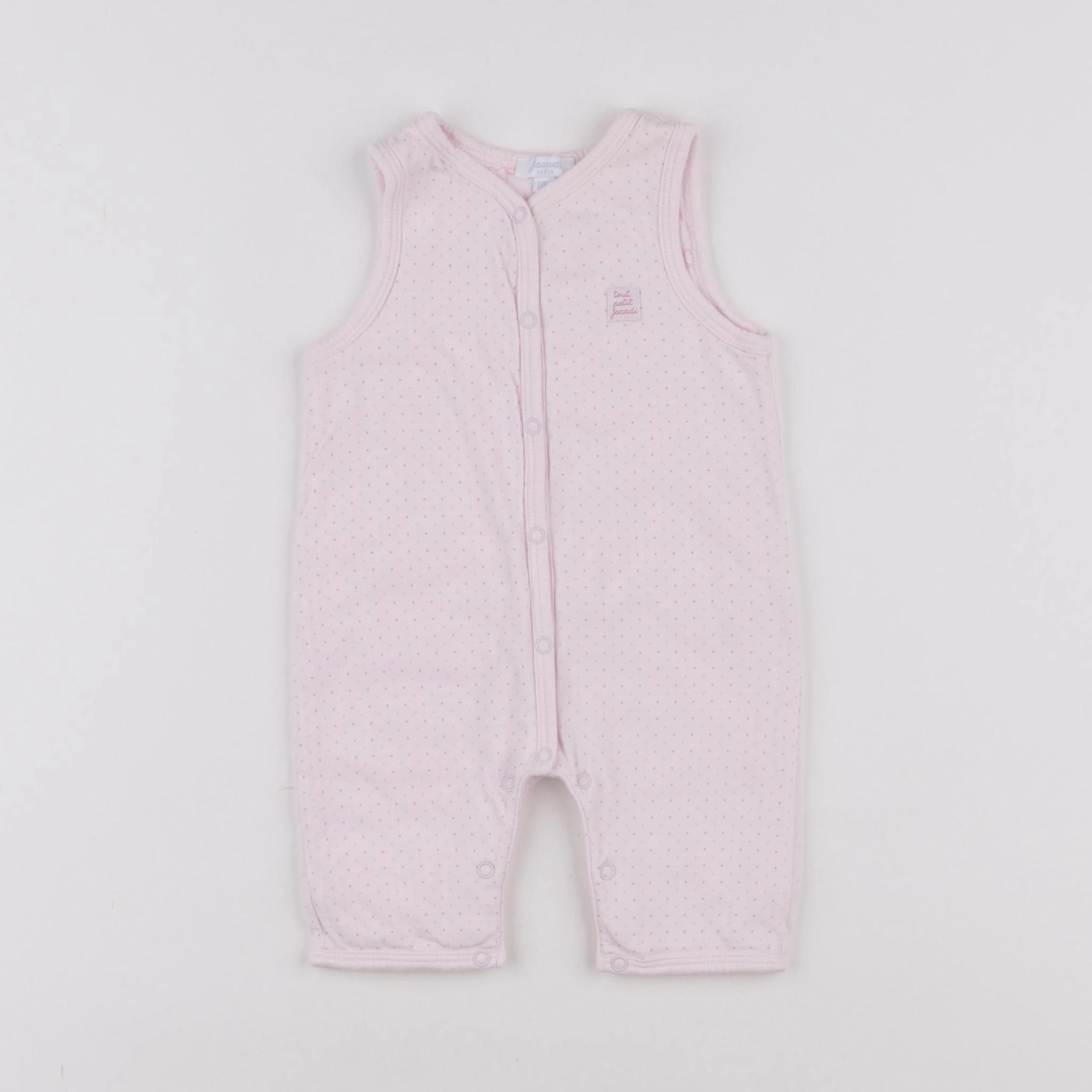 Jacadi - combinaison rose - 1 mois
