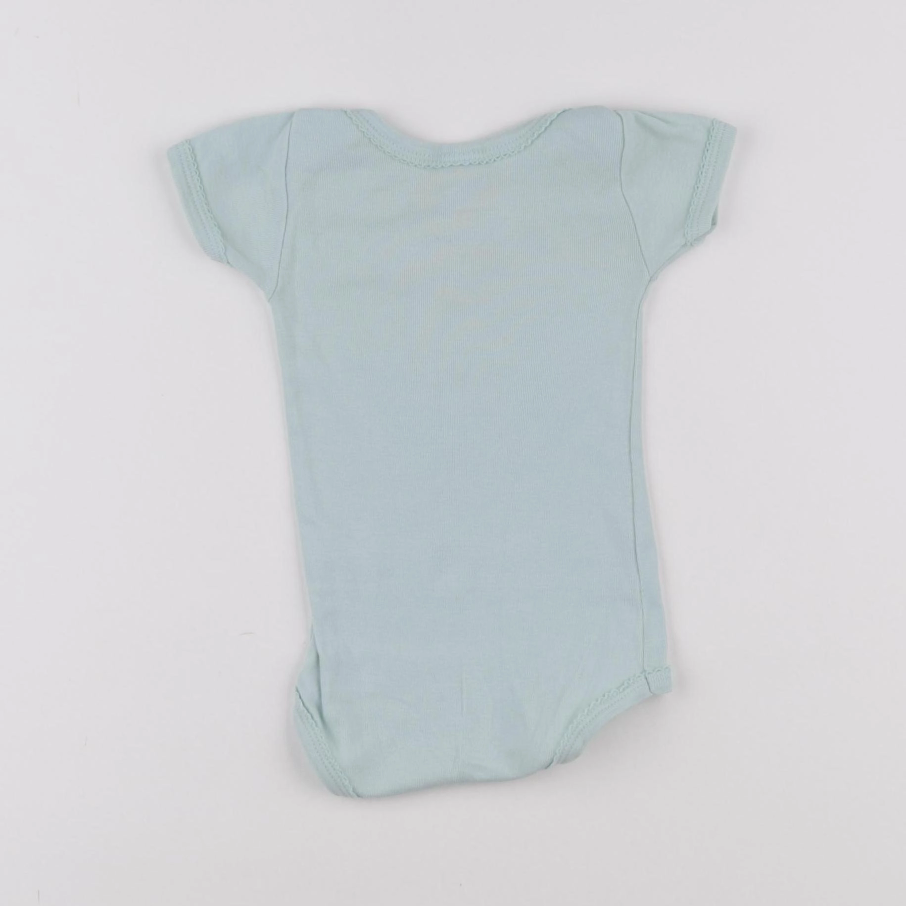 Petit Bateau - body vert - 3 mois